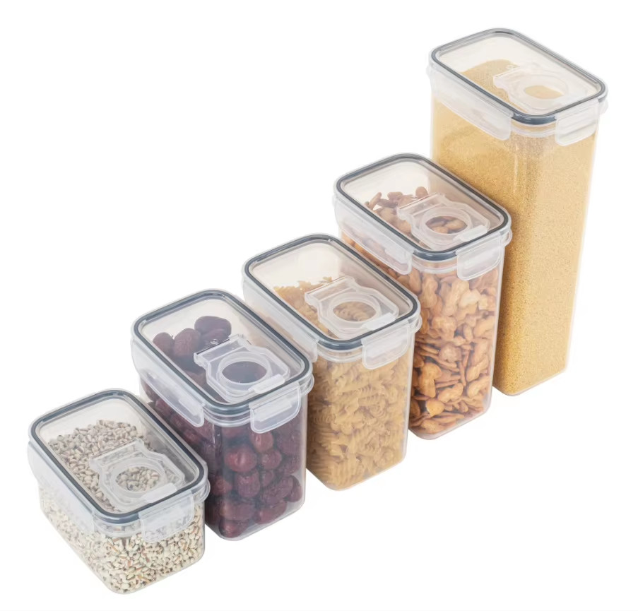 Airtight Food Storage Containers with Lid Pantry Organizer Cereal Dispenser Cere