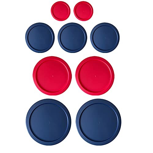 Replacement Lids for Pyrex Glass Food Storage Containers Round (2) for Bundle 1