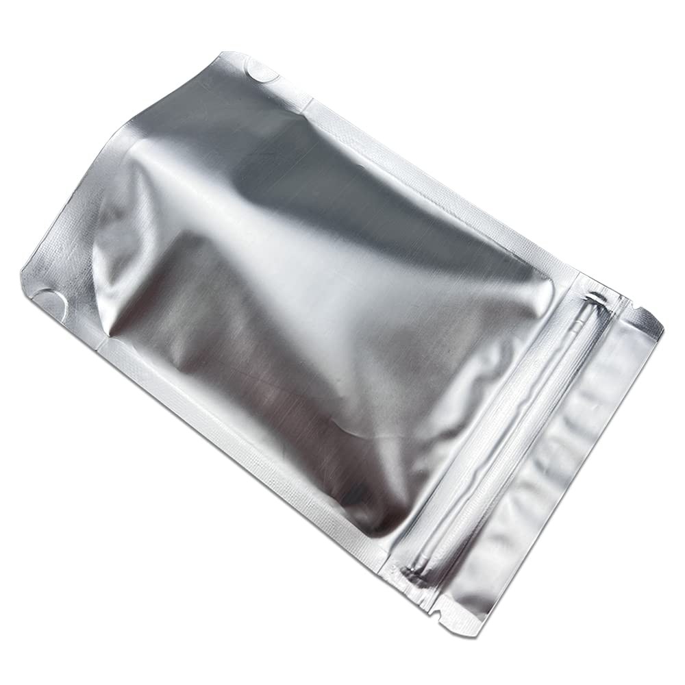 50 Pieces 5.5×7.87 inch(Inside Size 4.7×5.1 inch) Stand-Up Resealable Heat Se…