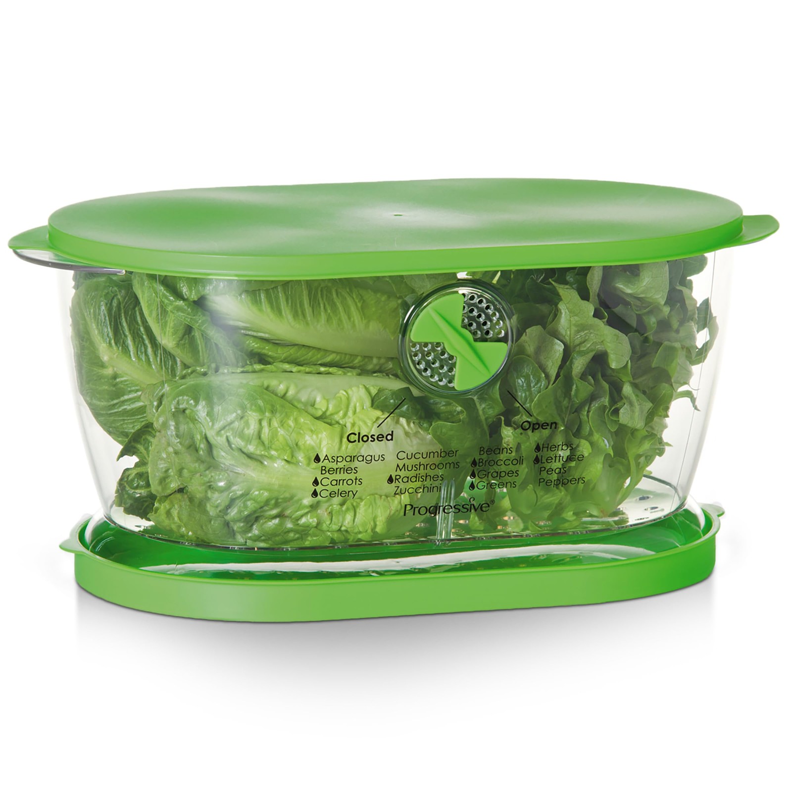 Prep Solutions by Lettuce Keeper Produce Storage Container, 4.7 Quarts, Green…