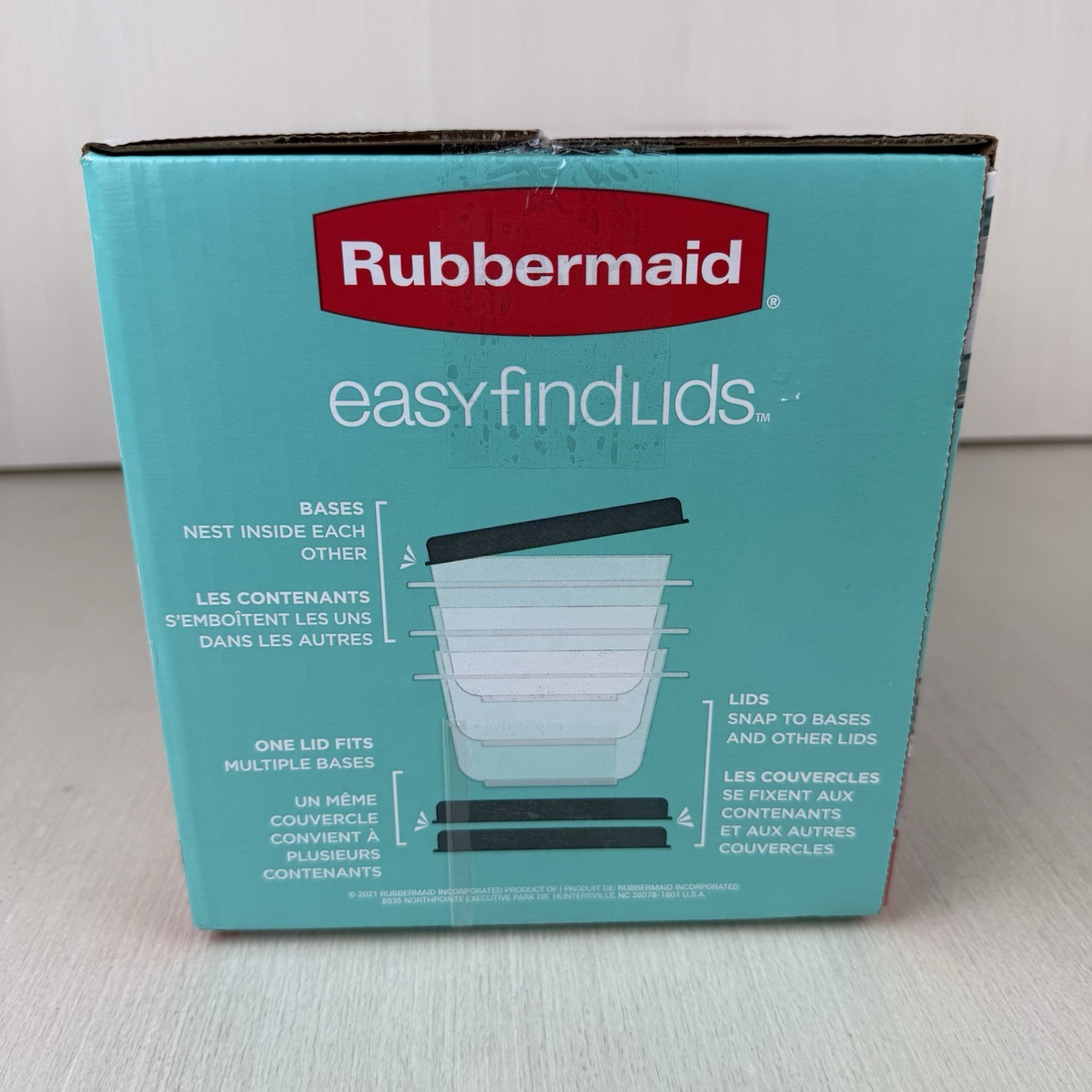 Rubbermaid Easy Find Lids Food Storage Container Set 26 Piece Blue Spruce New!