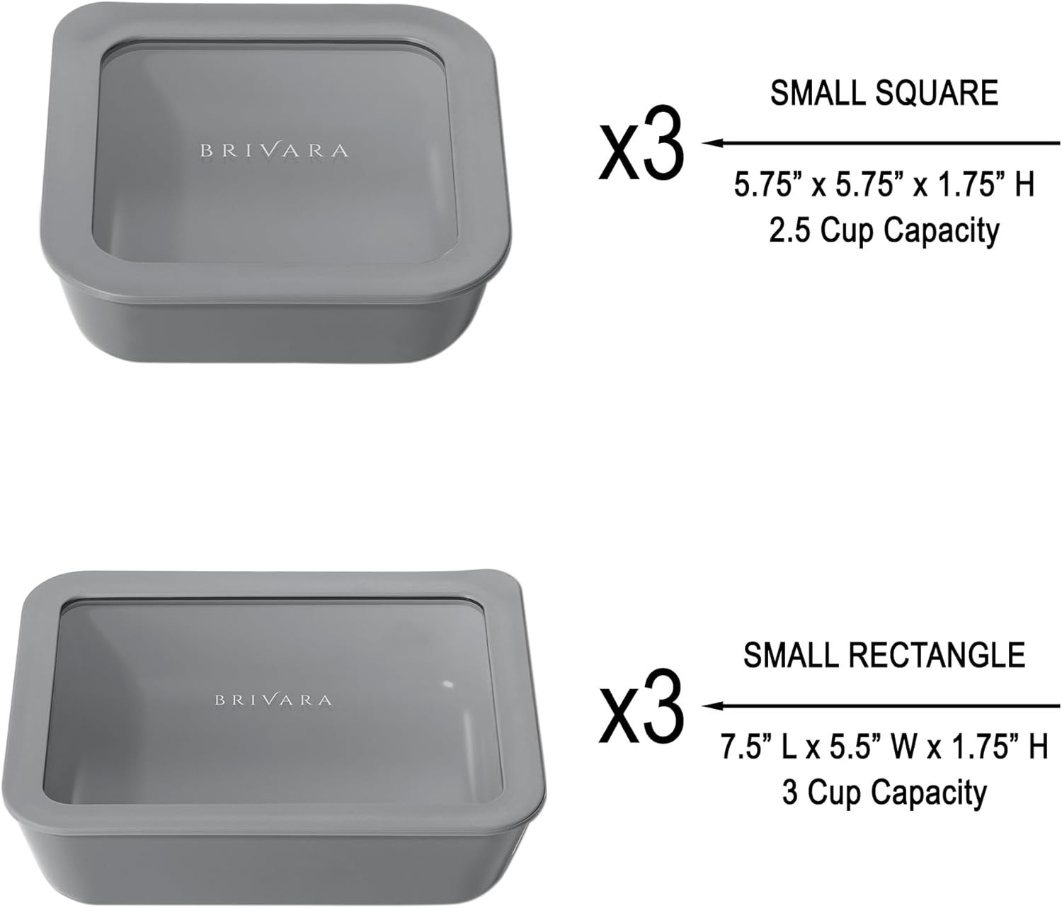 Ceramic Coated Glass Food Storage Container | No PTFE, PFOA, PFAS, and BPA | Reu