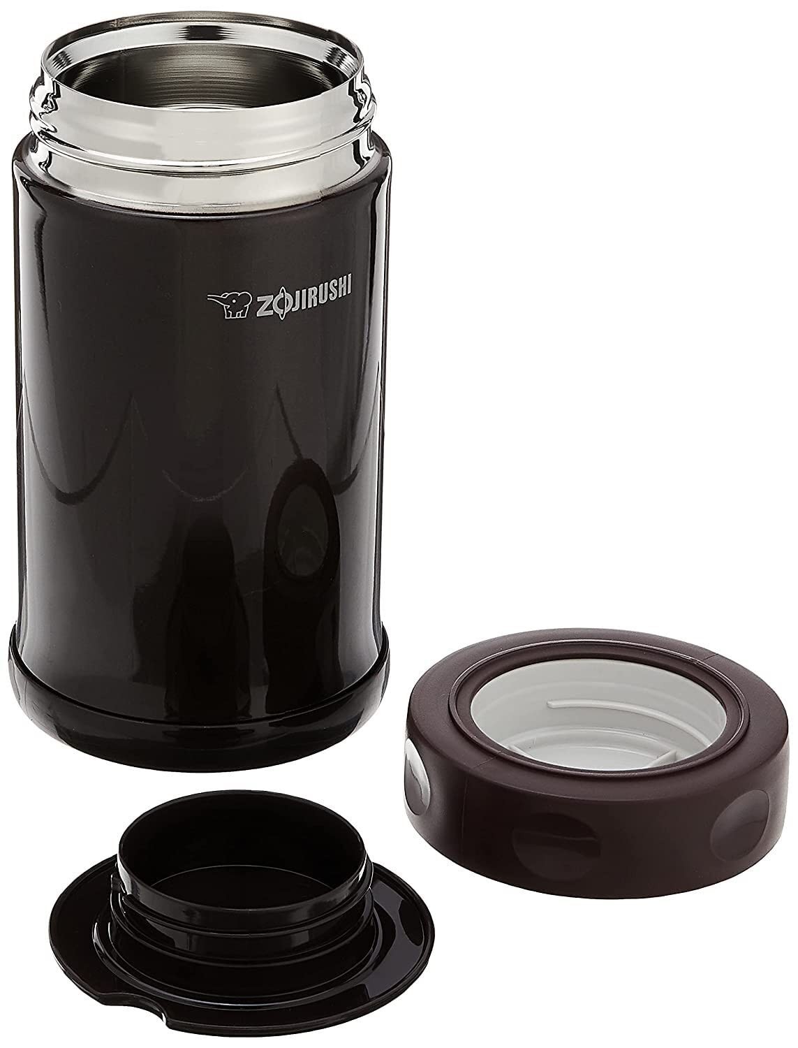 Zojirushi Stainless Steel Food Jar 25-Ounce Dark Brown Sw-Fce75Td