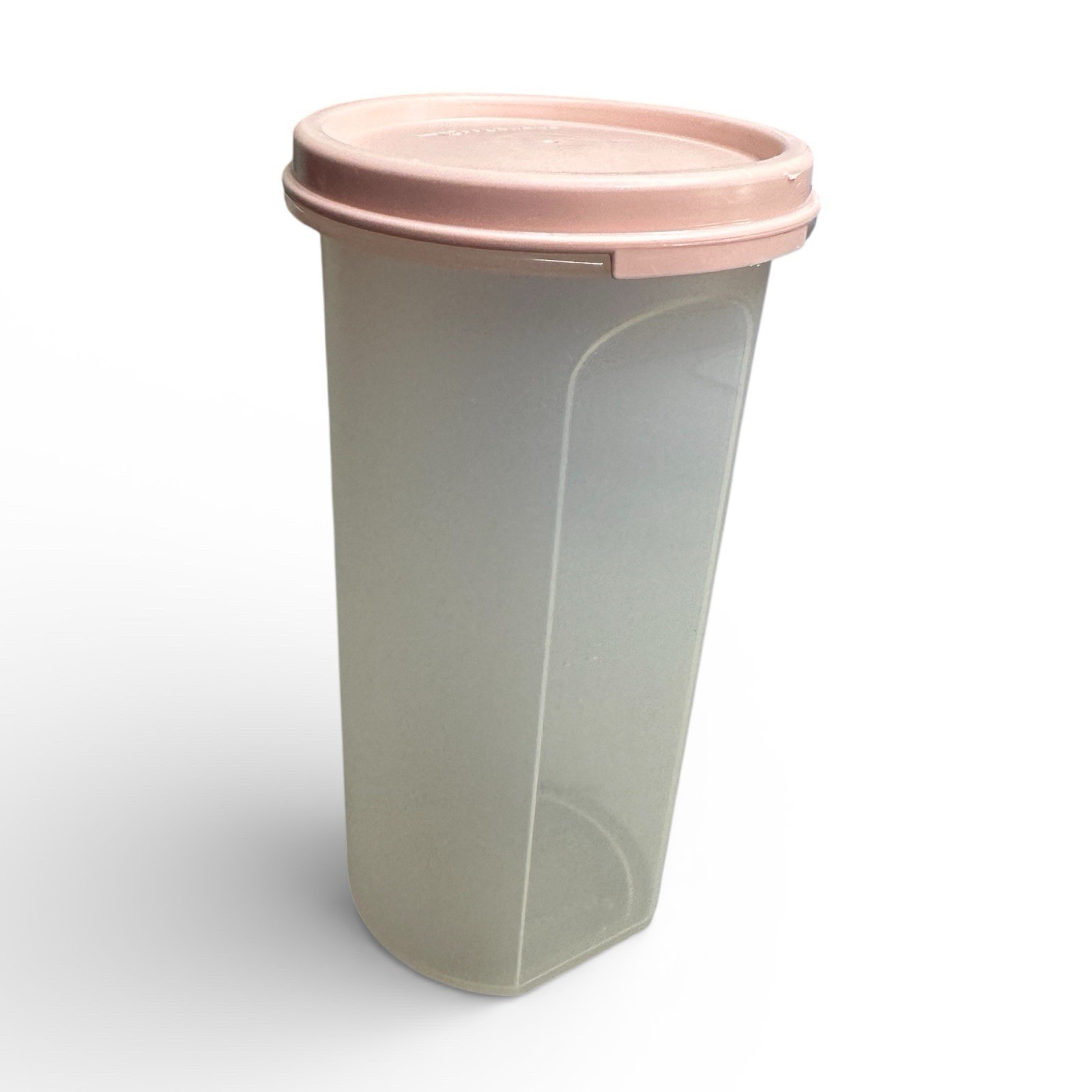 Vintage Tupperware Modular Mate #1641-32 Container w Pink Lid #1607-10