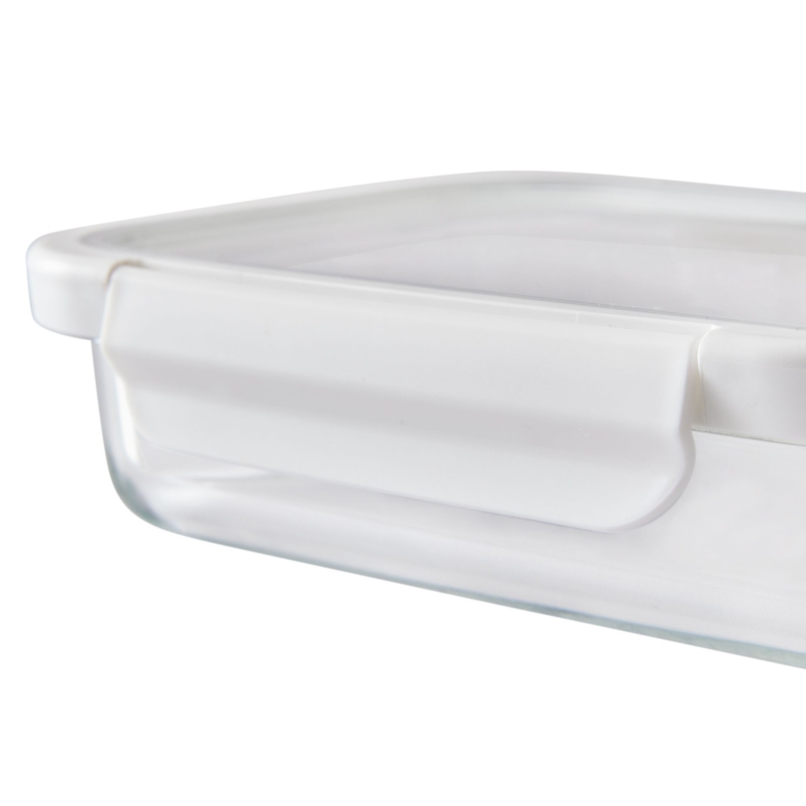 (2 pack) 2.3Cup Rectangle Glass Food Storage Container, Set of 5, 10 Pieces