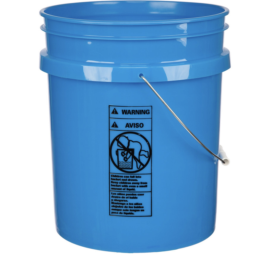 5 Gallon Bucket pail with Lid Food Grade BPA Free Made in USA container
