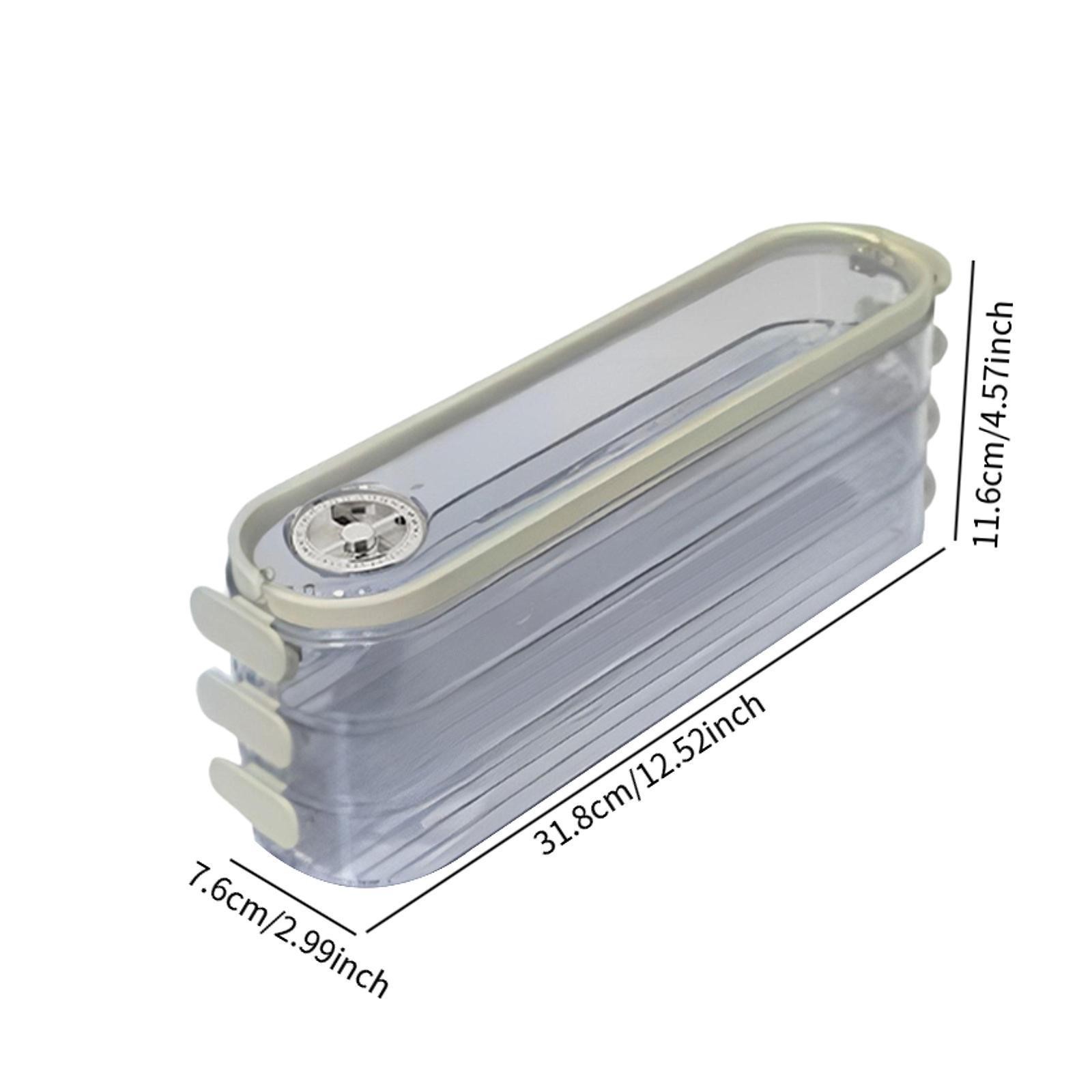 Food Storage Container Dumpling Storage Box Portable Versatile Stackable for