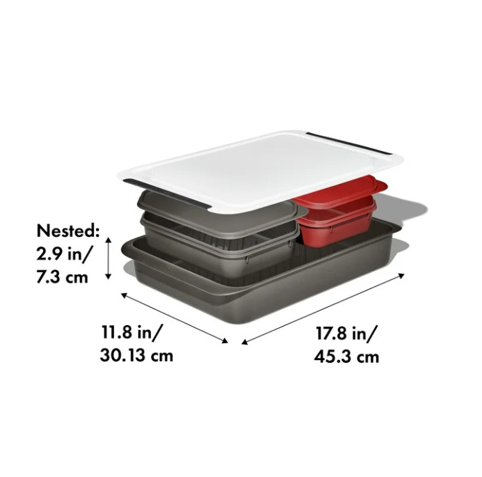 OXO Softworks Grilling Prep & Food Storage Carry System