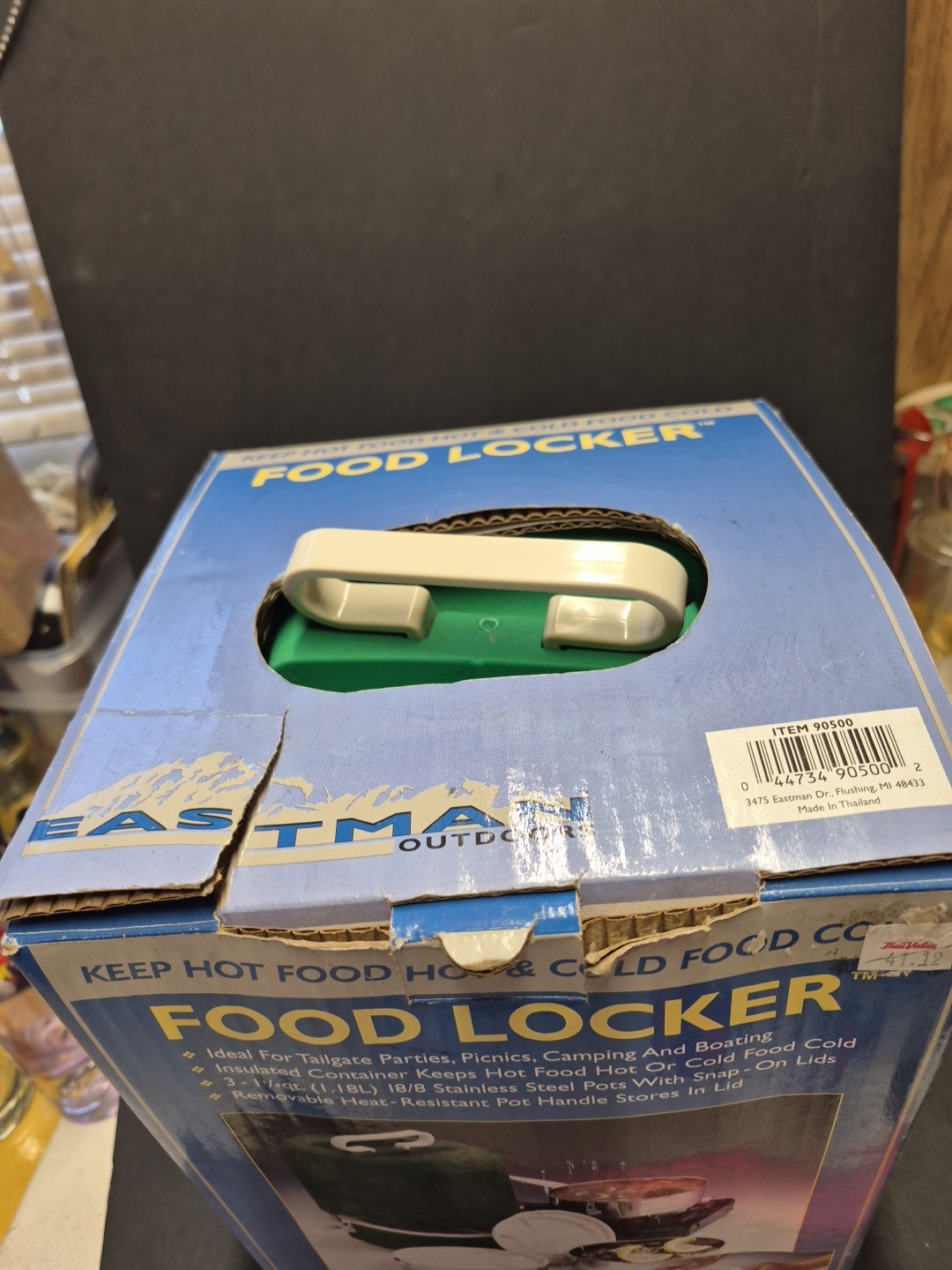 Eastman Outdoors Food Locker Insulated Hot or Cold Food Storage Complete Set