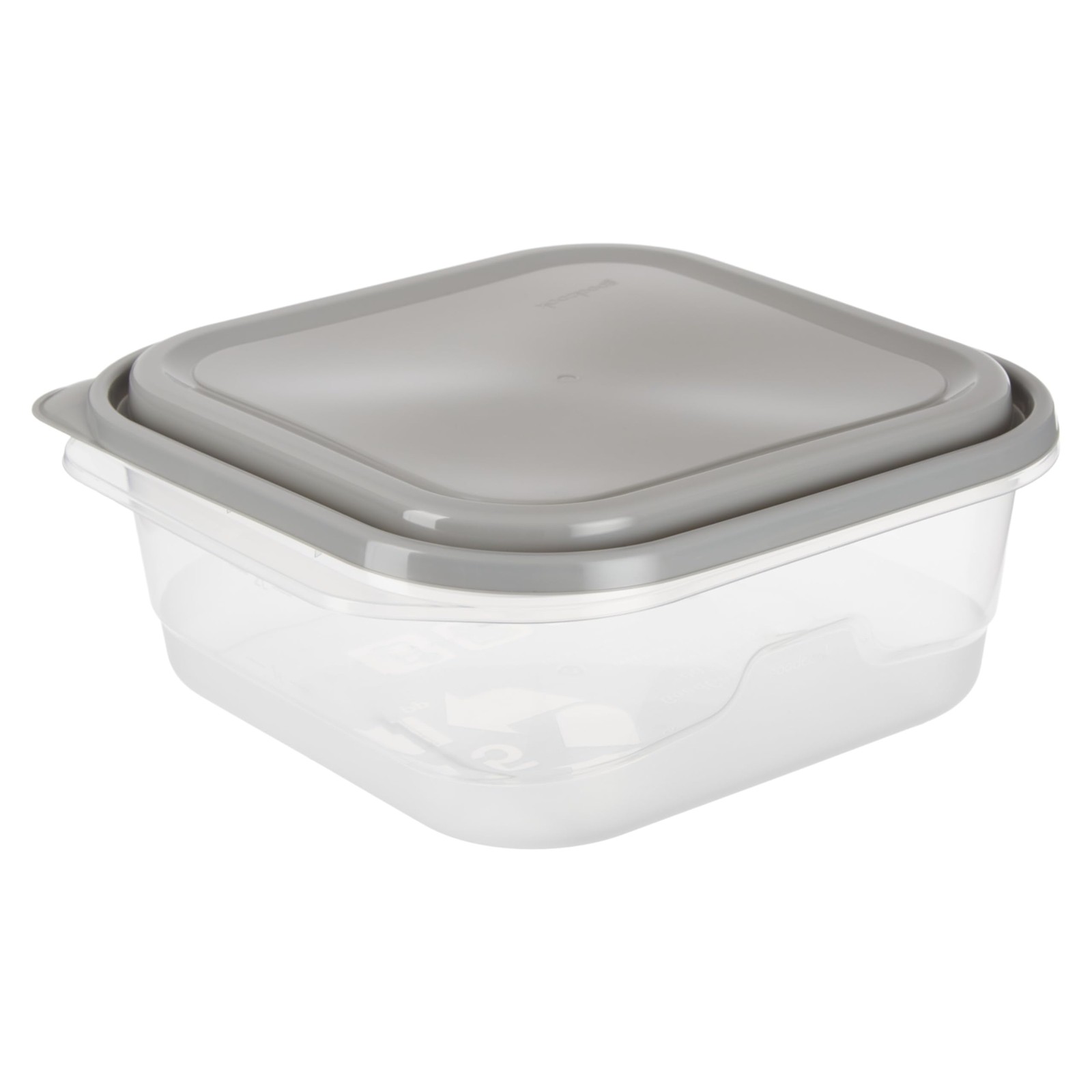 EveryWare Extra Large Square Food Storage Container, 2 Pack, BPA Free