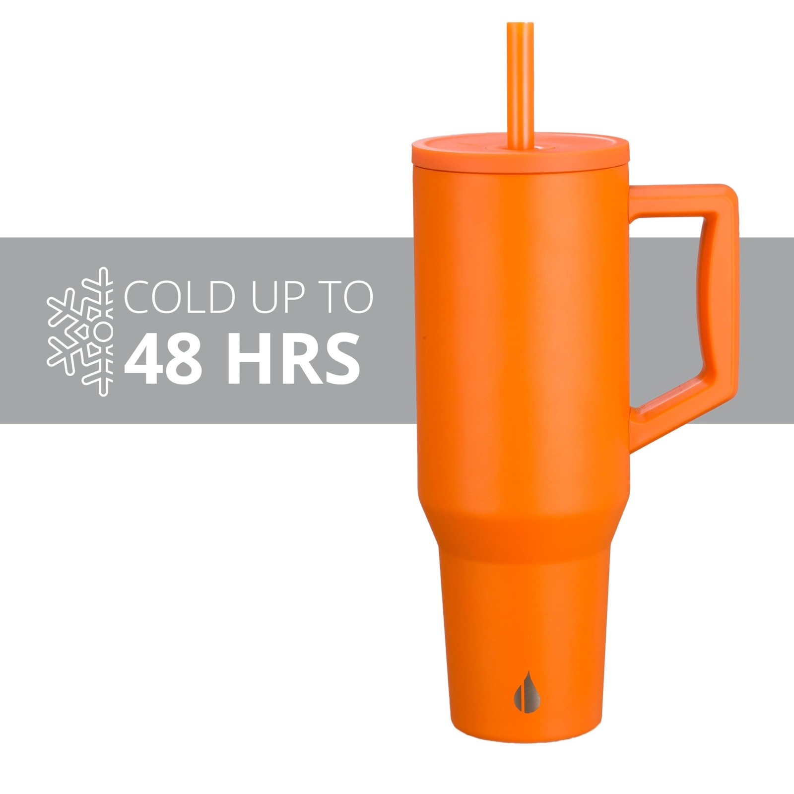 Elemental 40 Oz Tumbler Handle And – Insulated Stainless Steel Commuter
