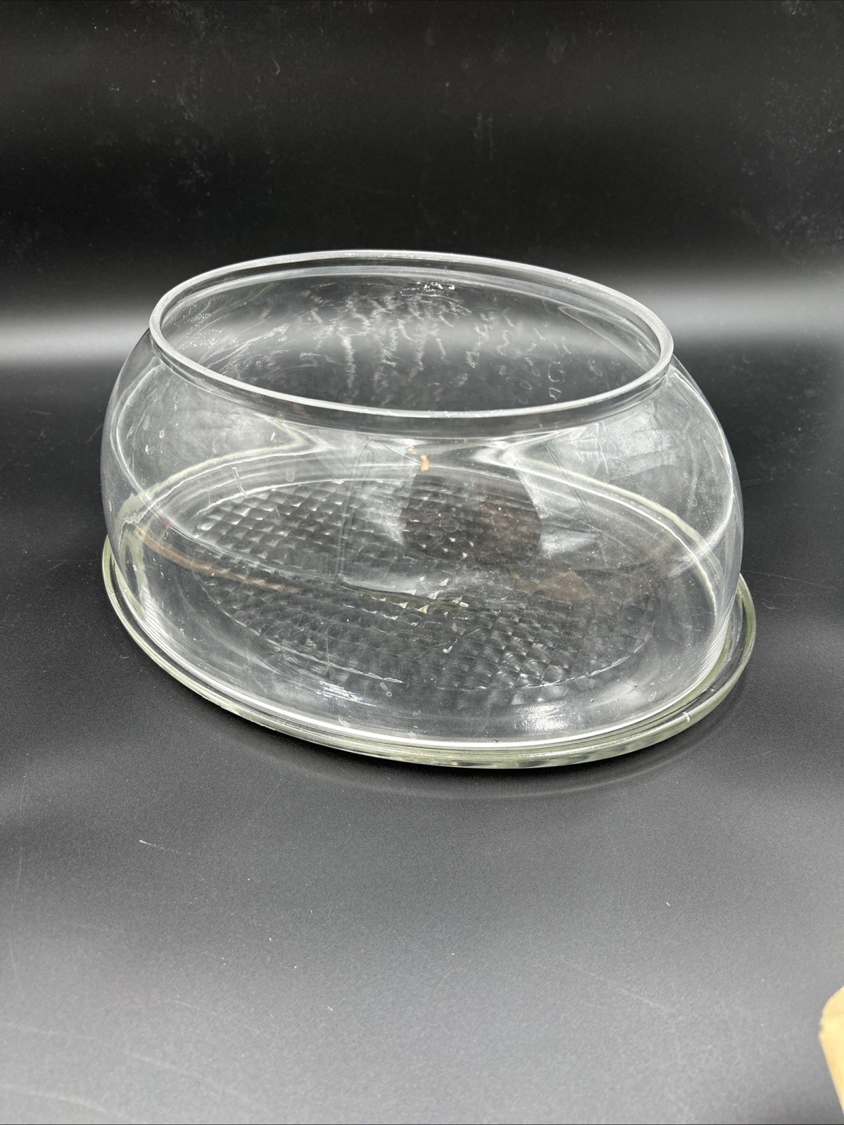 VeggiDome Fruit&Veggie Biodome Glass Counter Produce Saver Storage -missing Lid