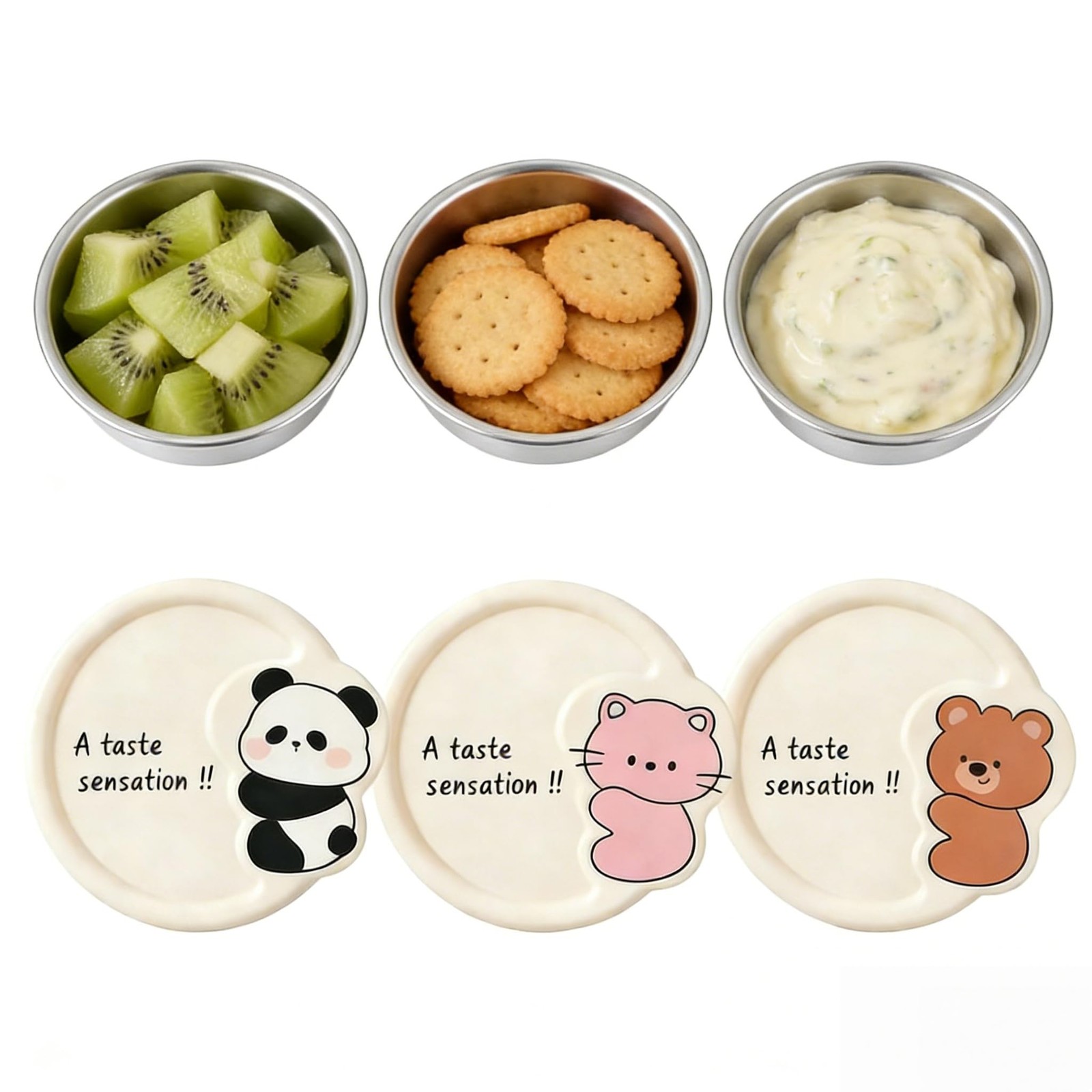 Salad Dressing Containers with Lids, 5.7 oz Leakproof Sauce Cups,3 Pack