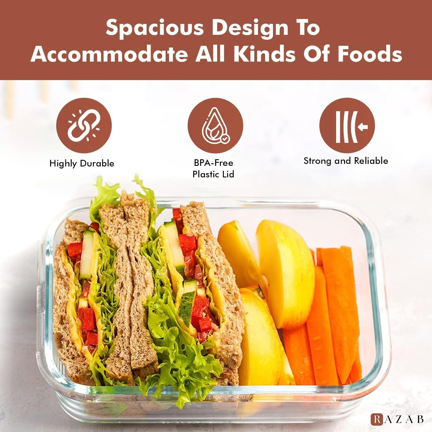 35 Pc Set Glass Food Storage Containers with Lids – Meal Prep Airtight Bento …