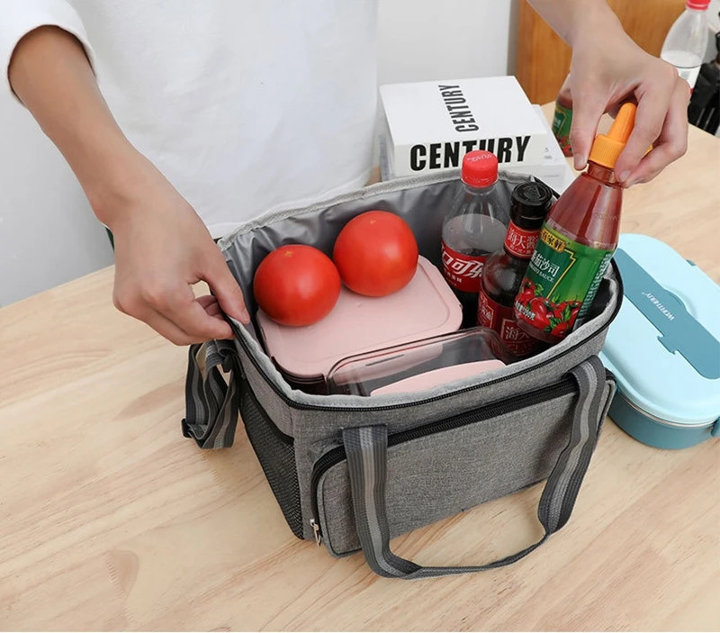 1 Pc Outdoor Picnic Lunch Bag 15L Leakproof Thickened Carry Tote Waterproof