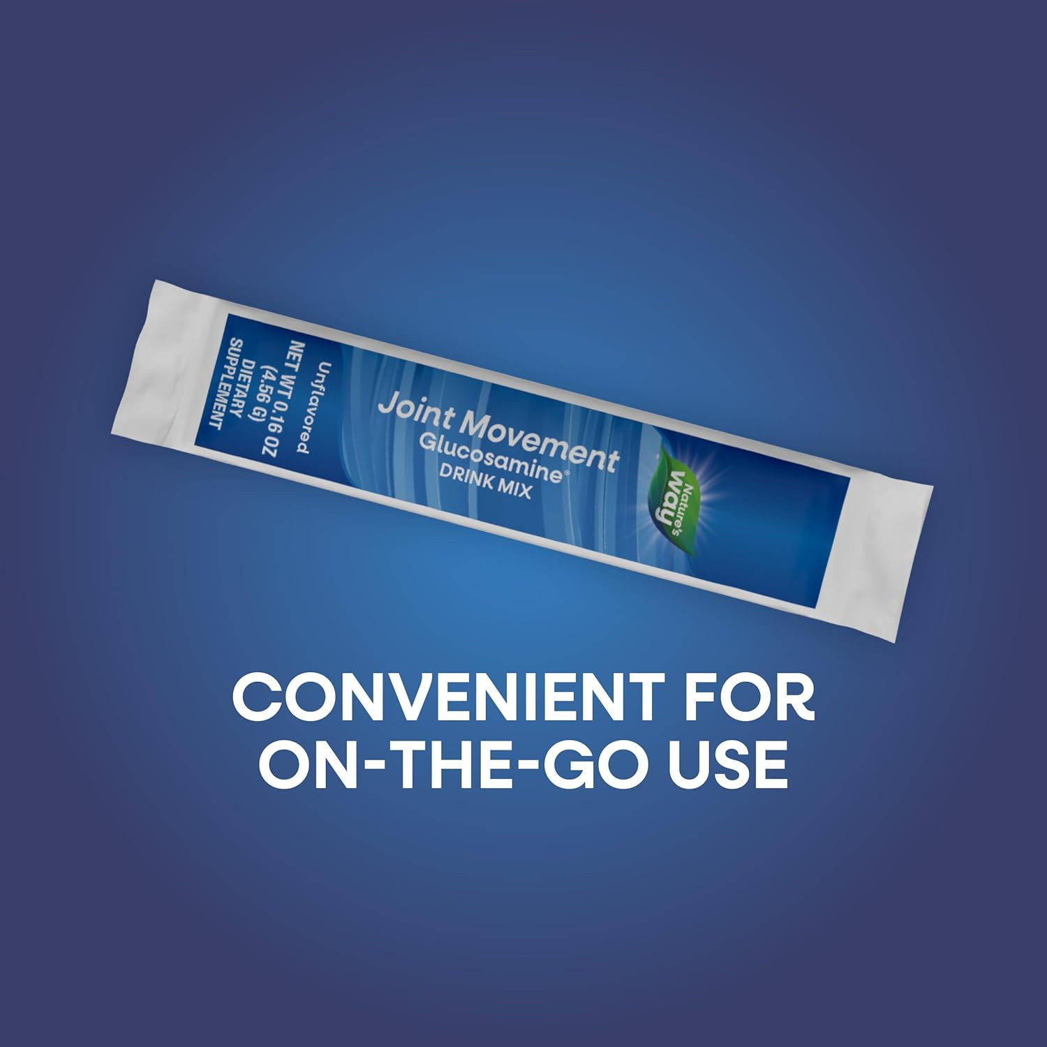 Nature’s Way Joint Movement Glucosamine Drink Mix, Ultra Strength 30 Stick Packs