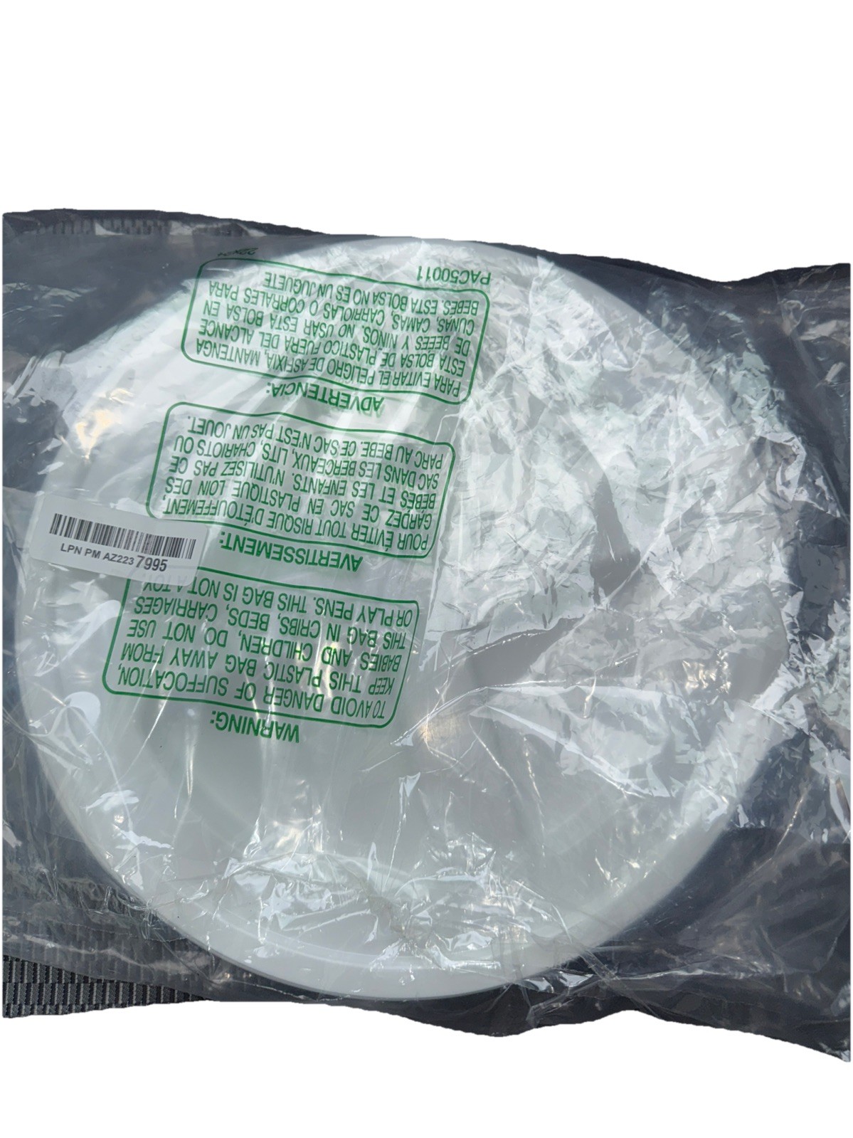 Seal Lid White Gamma 1 Count By Gamma Plastics