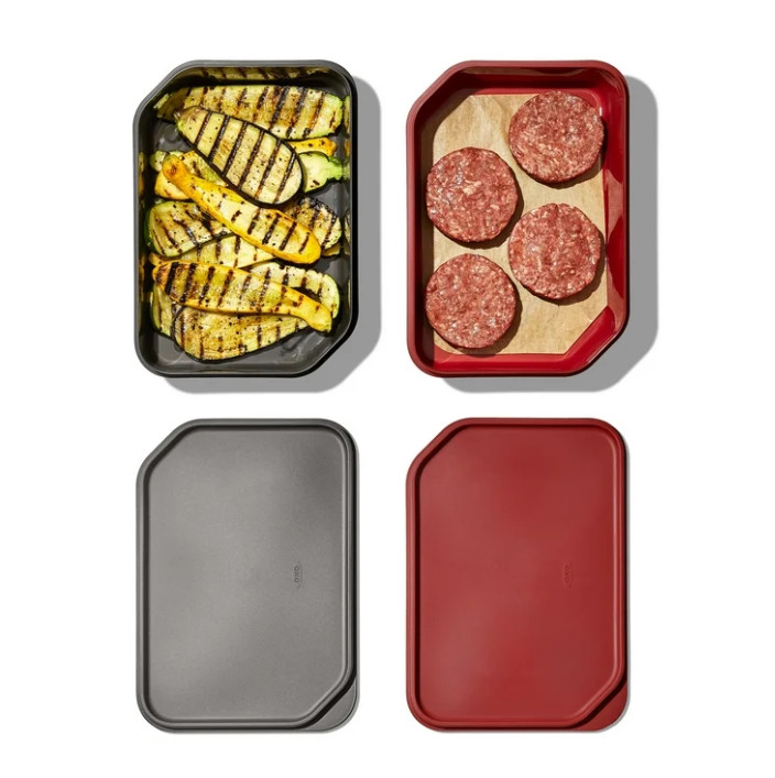 OXO Softworks Grilling Prep & Food Storage Carry System