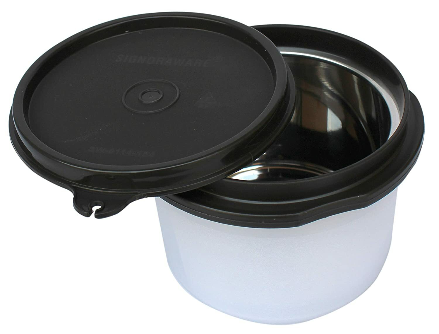 Executive Microsafe Steel 500 ml Container Set of 1 Cocoa
