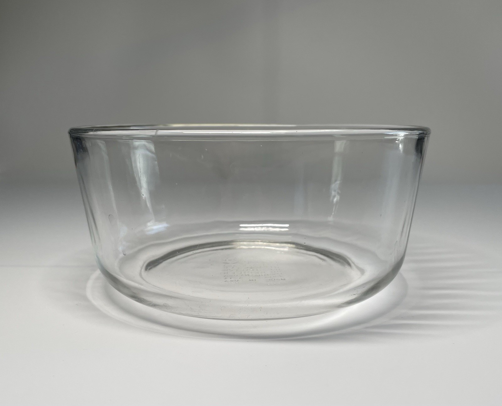 Vintage Pyrex 7203 7-Cup Clear Glass Casserole Storage Bowl- No Lid