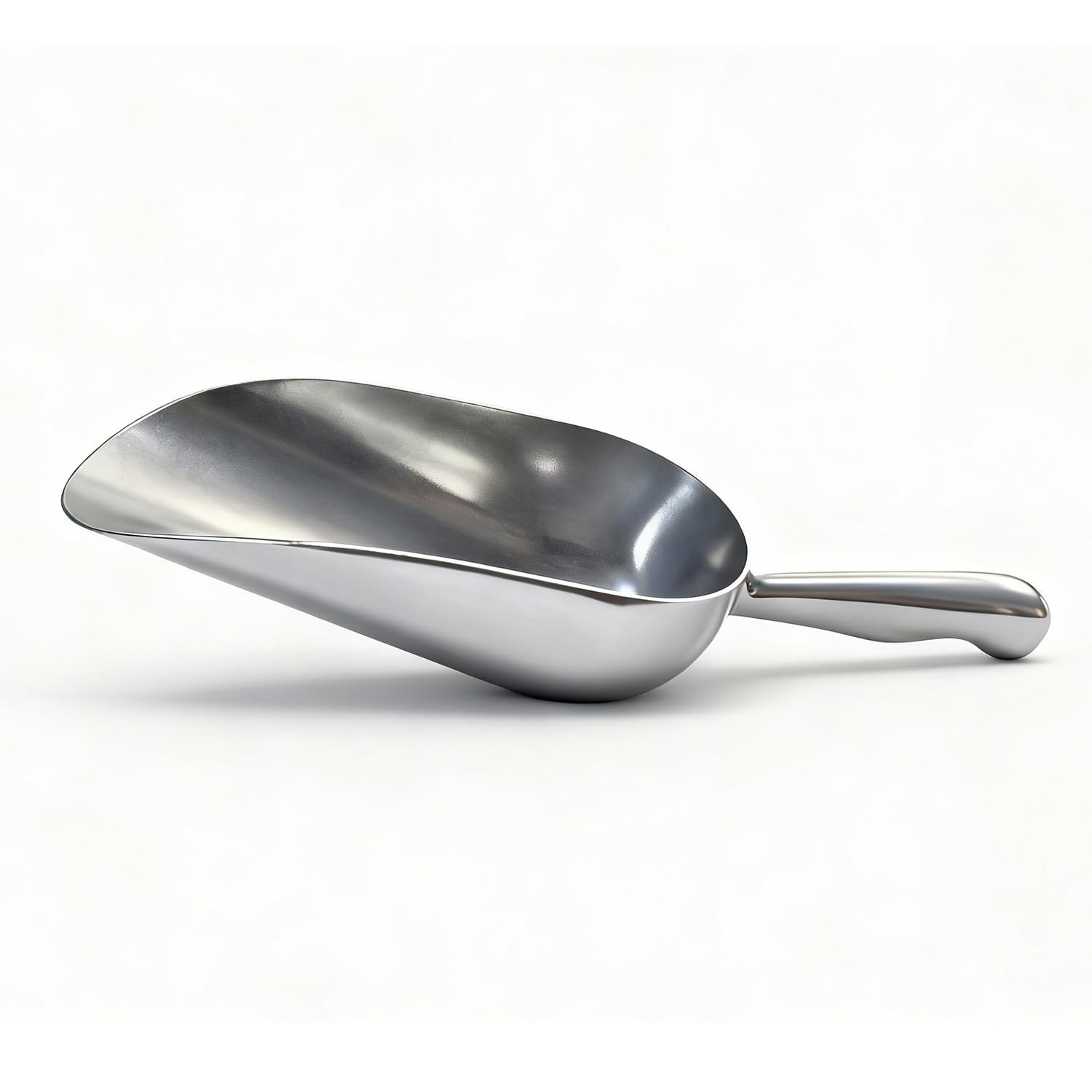 6 OZ Cast Aluminum Utility Scoop, -Piece Solid Ice Scoop for Ice Bucket, Bar,…
