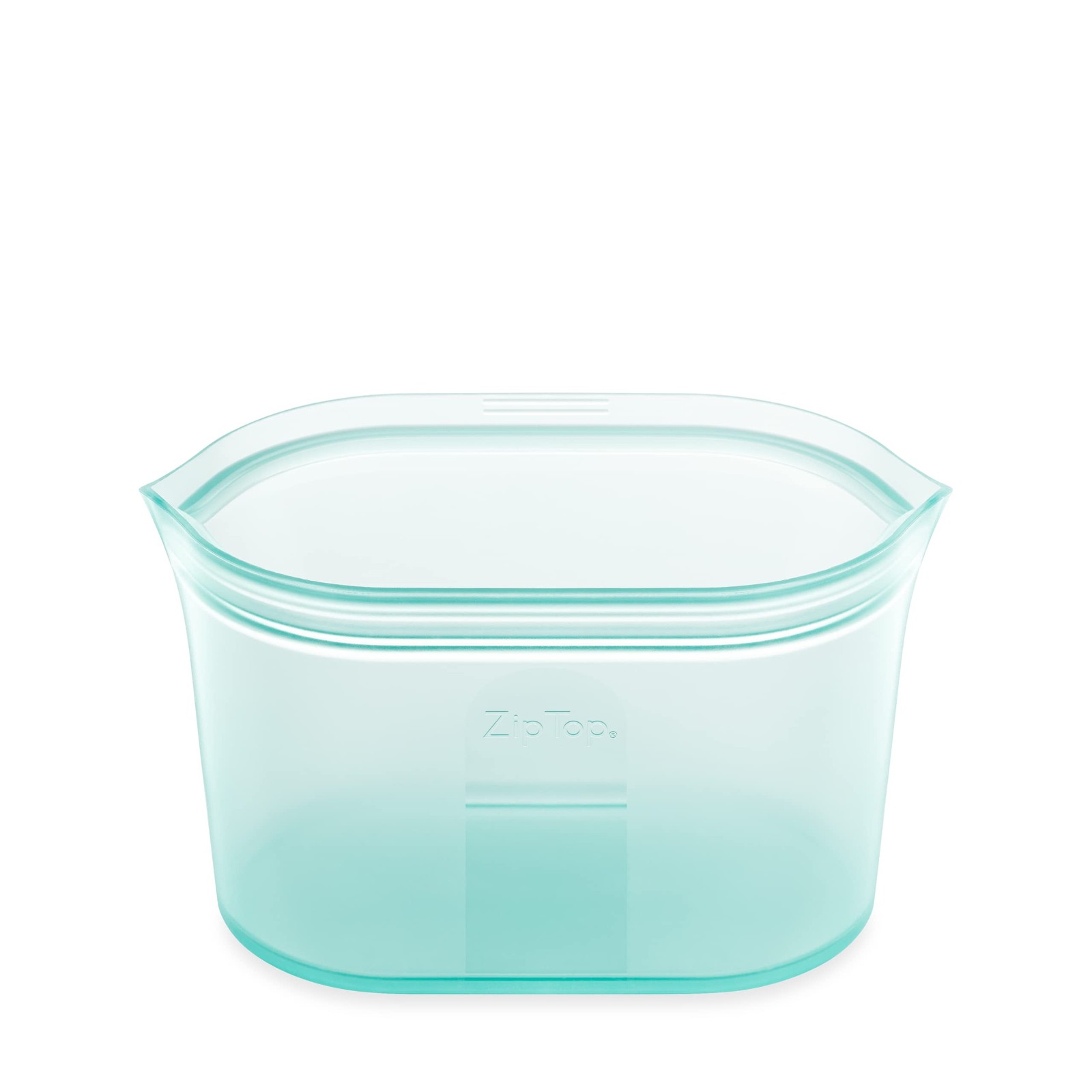 Zip Top Reusable Food bag Silicone Meal Prep Microwave Dishwasher Freezer Safe