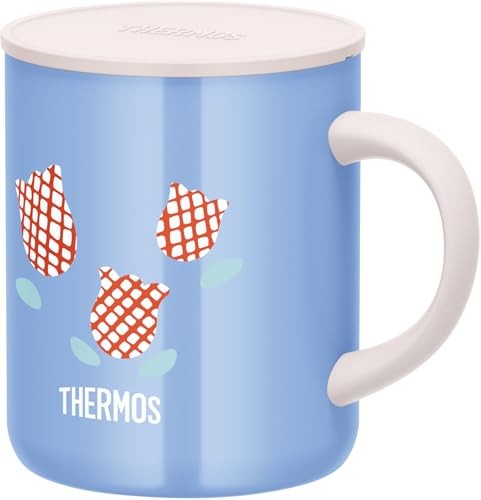 Thermos JDG-353LTD BLT Vacuum Insulated Mug 11.8 fl oz (350 ml) Blue Tulip