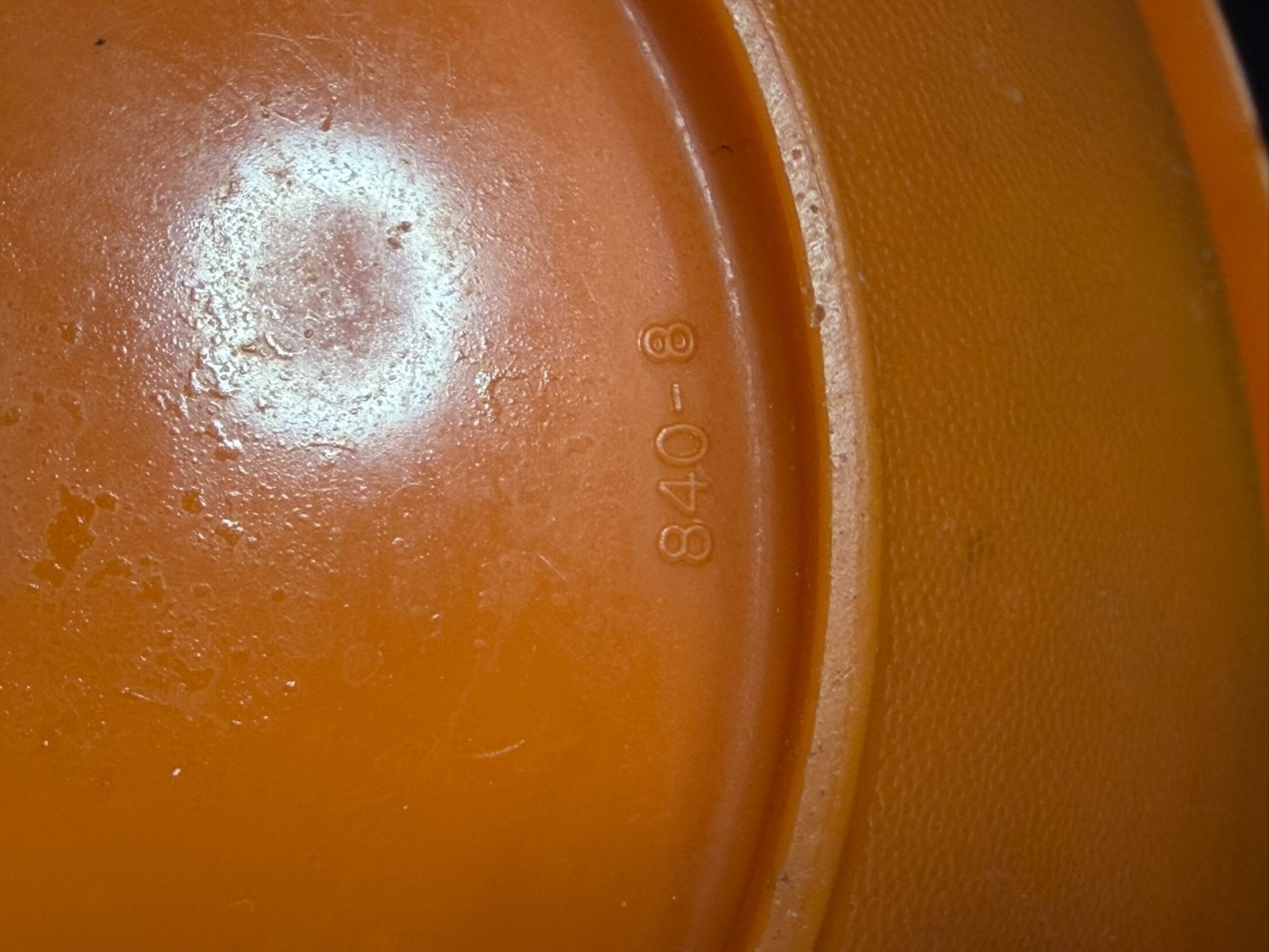 Vintage Tupperware Servalier Bowl Lot 4 Harvest Orange Yellow Canister Storage