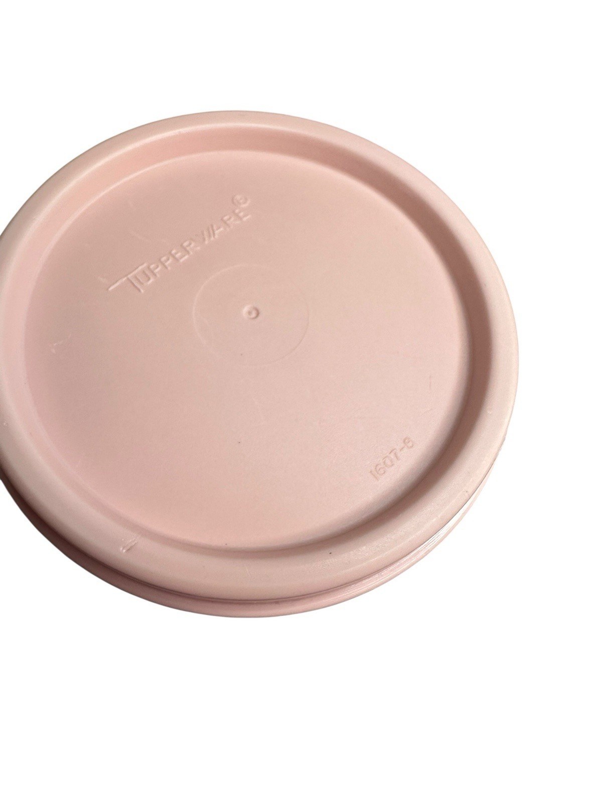 Vintage Tupperware Modular Mate #1641-32 Container w Pink Lid #1607-10