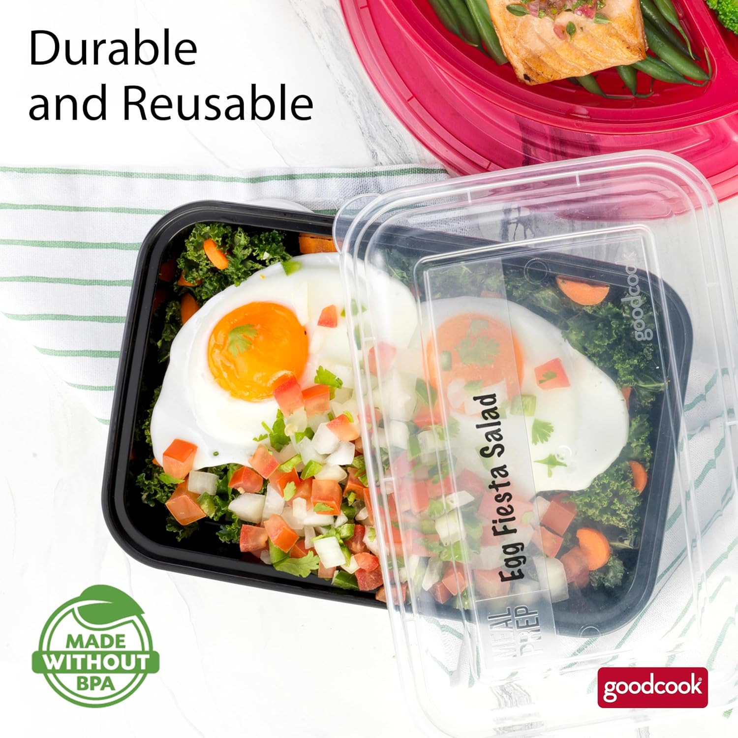 Meal Prep Containers, Single