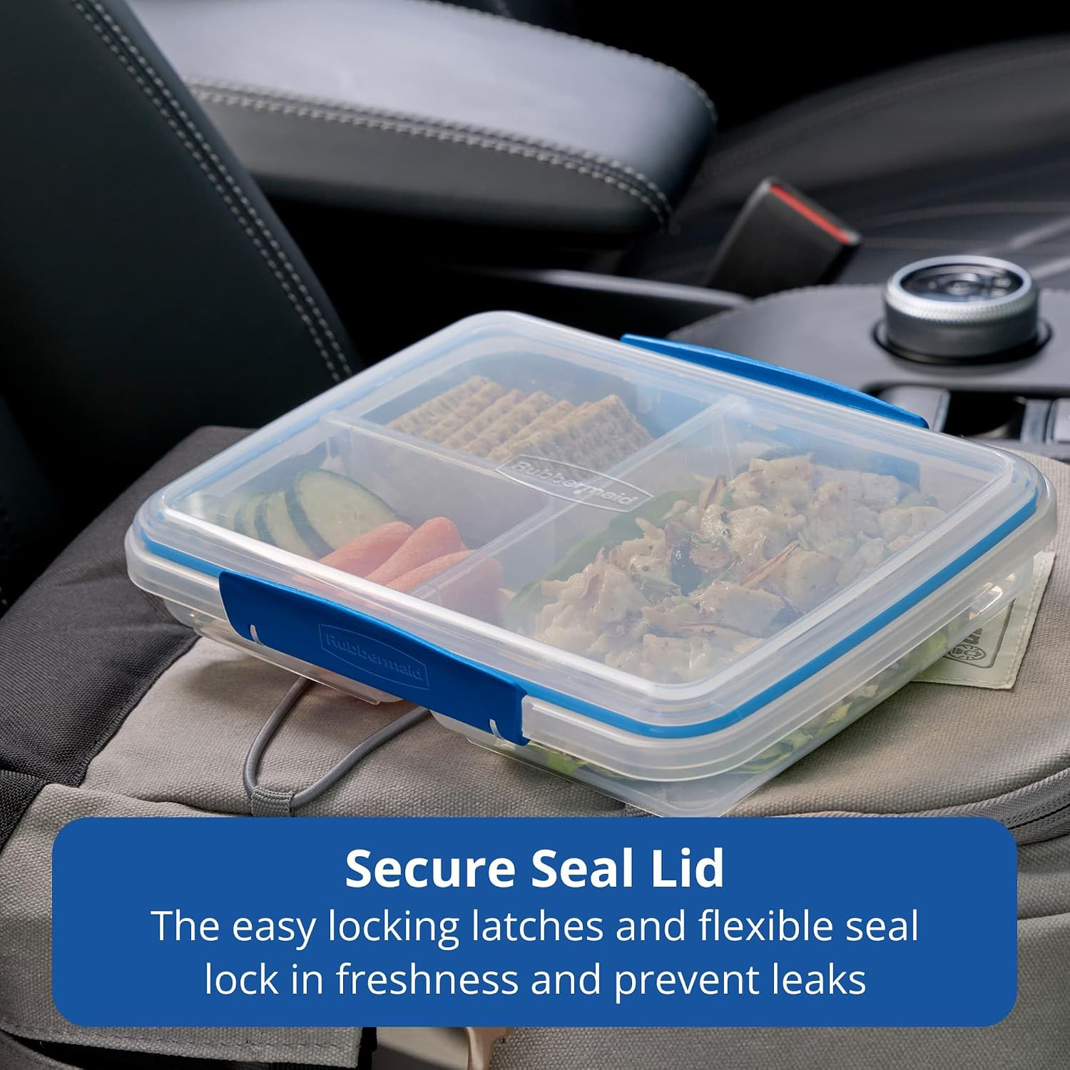 Rubbermaid Pack & Go Set with Two 350 Ml Containers and Two 820 Ml Containers, D