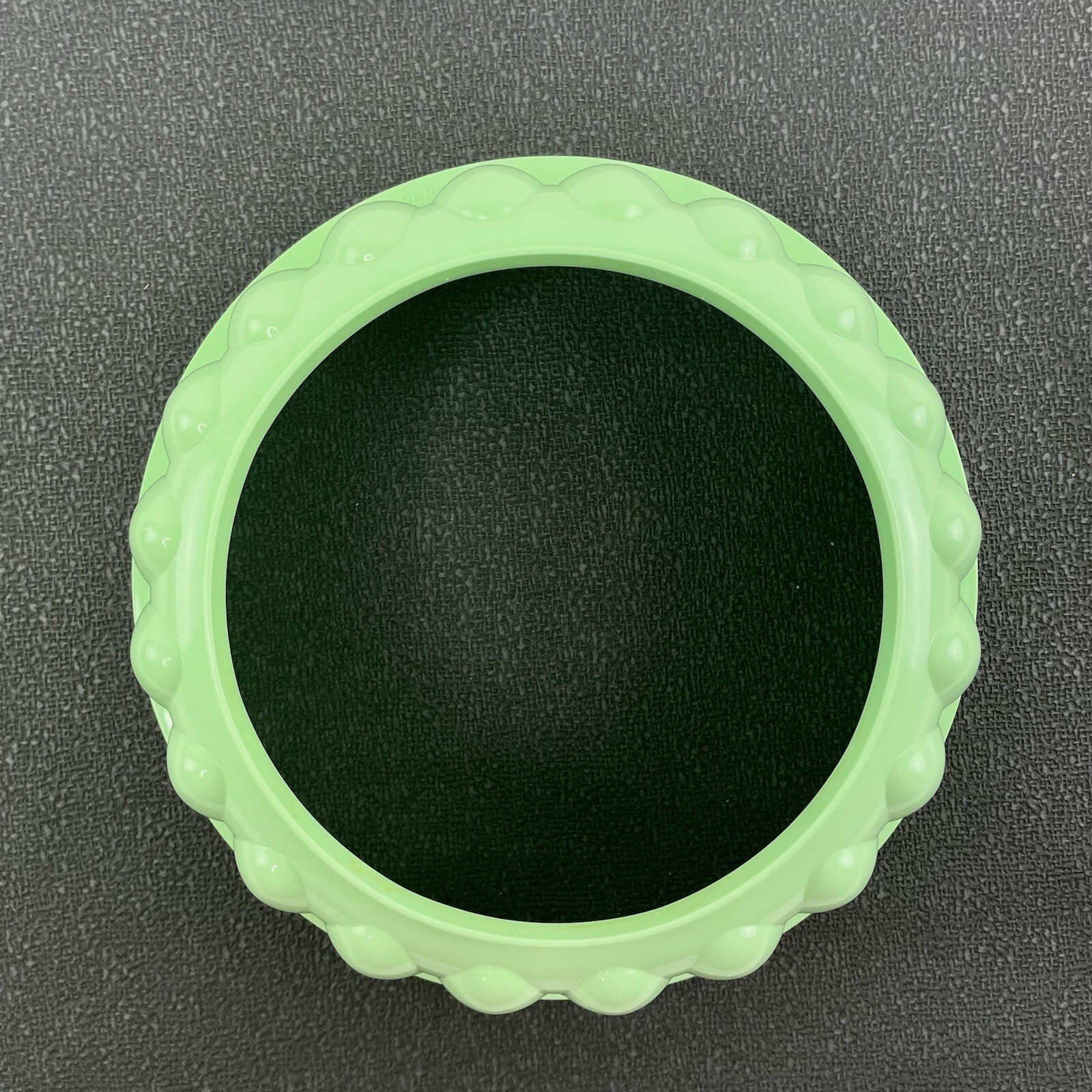 Tupperware Jello Mold Item #1202.2 3 Piece Mint Green Jello Mold Set