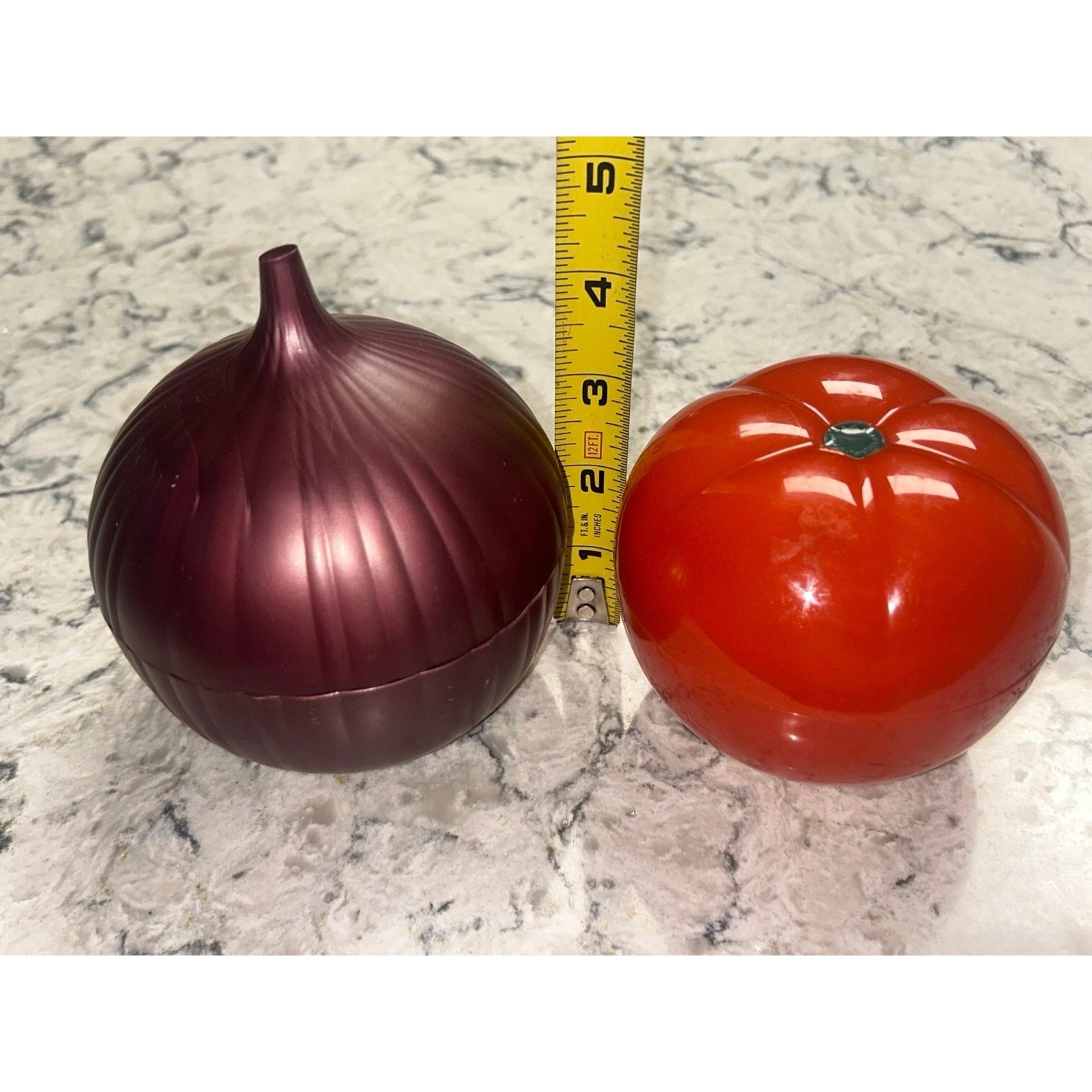 Hutzler Red Onion #59 Tomato #57 Keeper Bundle Lot Of 2 Food Storage