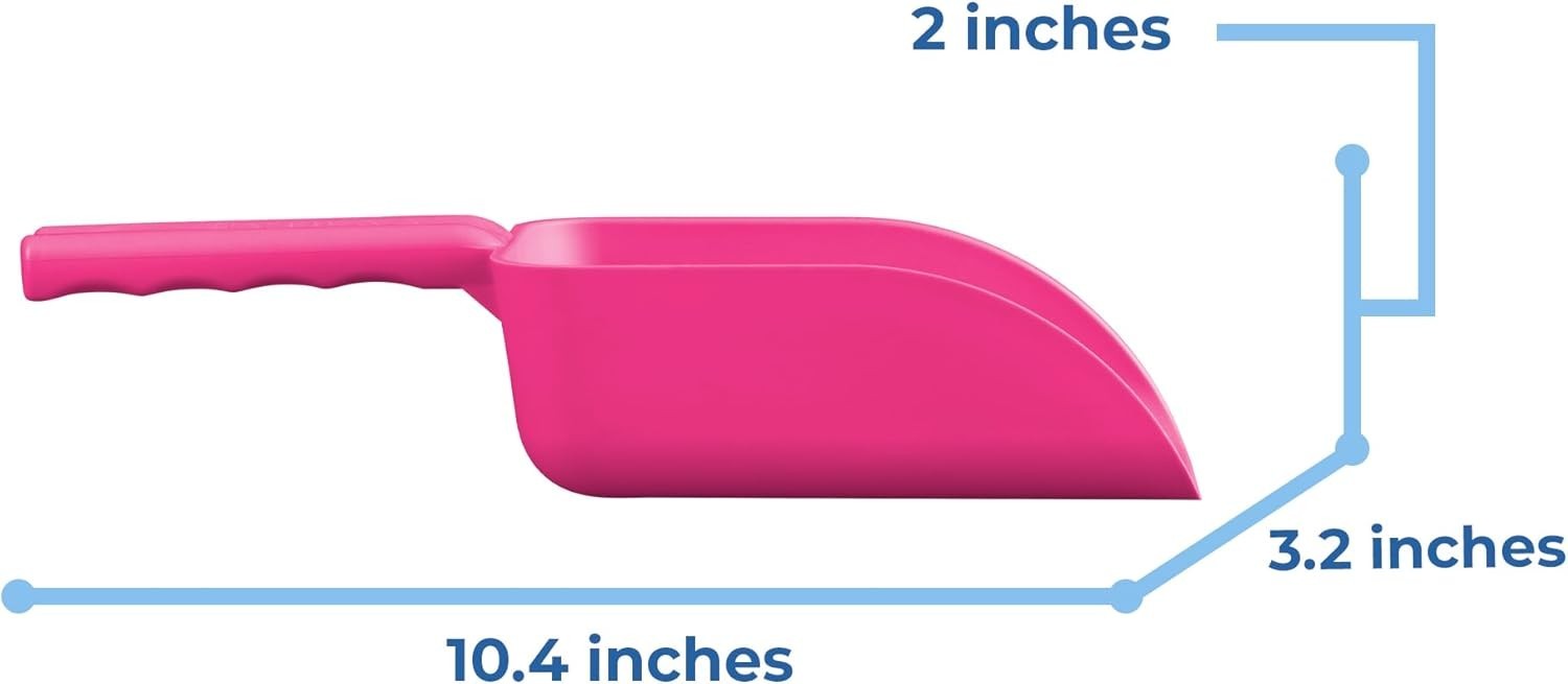 Vikan Remco 63001 Color-Coded Plastic Hand Scoop – BPA-Free Food-Safe Kitchen…