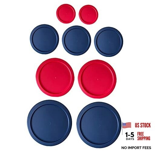 Replacement Lids for Pyrex Glass Food Storage Containers Round (2) for Bundle 1