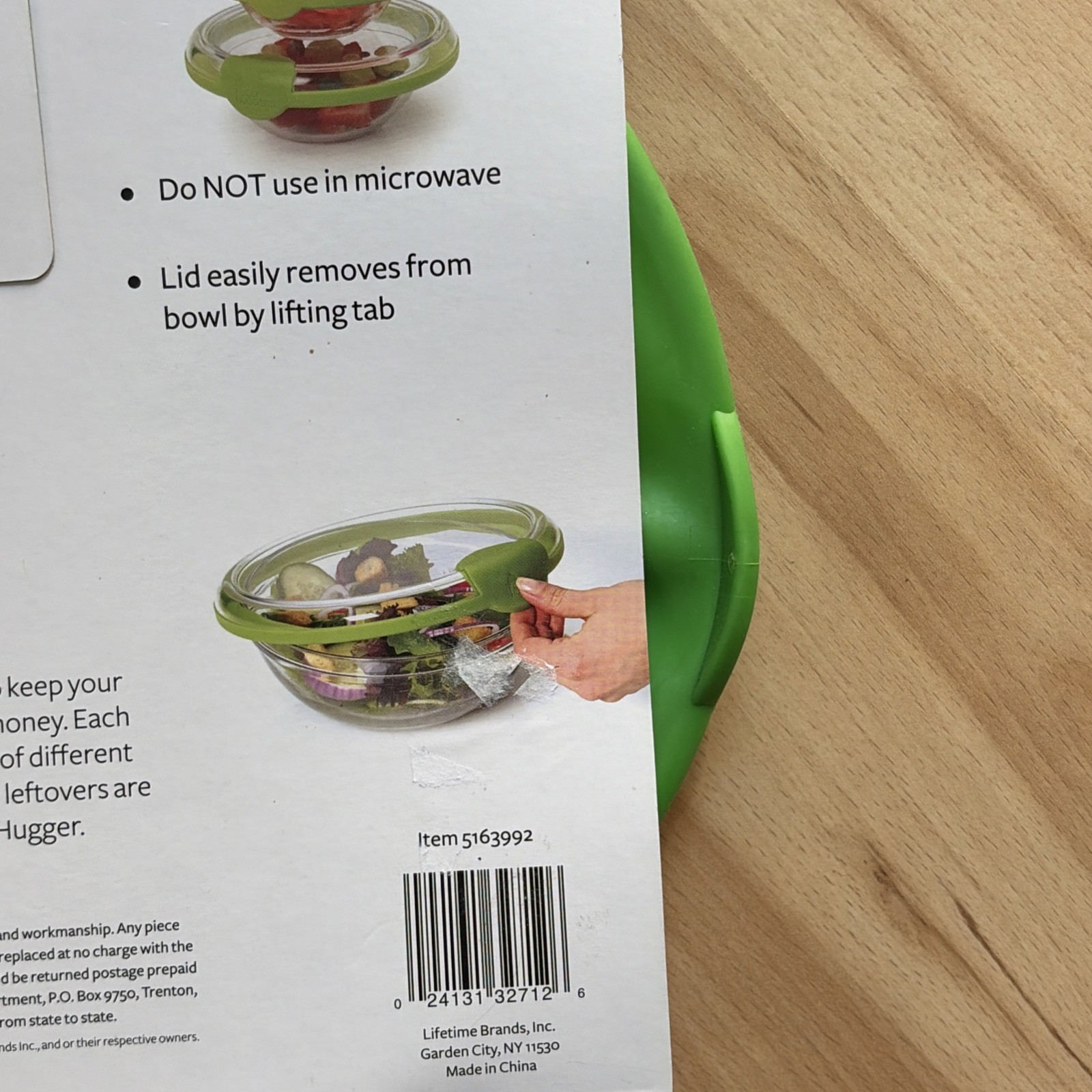 Farberware Bowl Huggers Fits 8” Diameter 5163992 Seal Keep Food Fresh Store