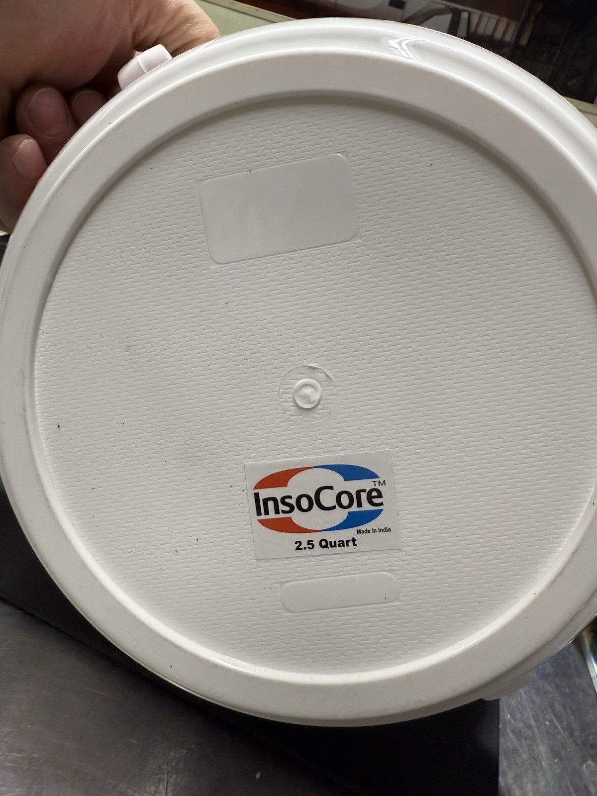 Insocore Insulated Food Storage Containers Nesting 3 Bowl Set W/ Lids & Dividers