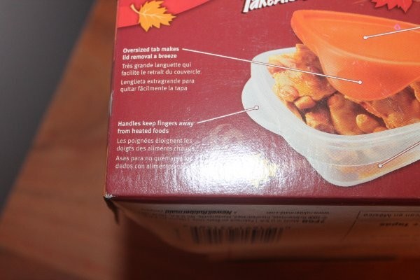 VTG 2 sets NEW Rubbermaid Take Alongs 4 square containers w EZ open Orange lids
