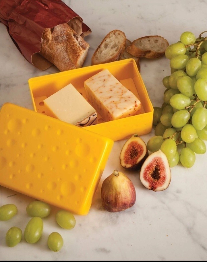 Hutzler Cheese Saver Storage Container – Stays Fresh Longer -cute container