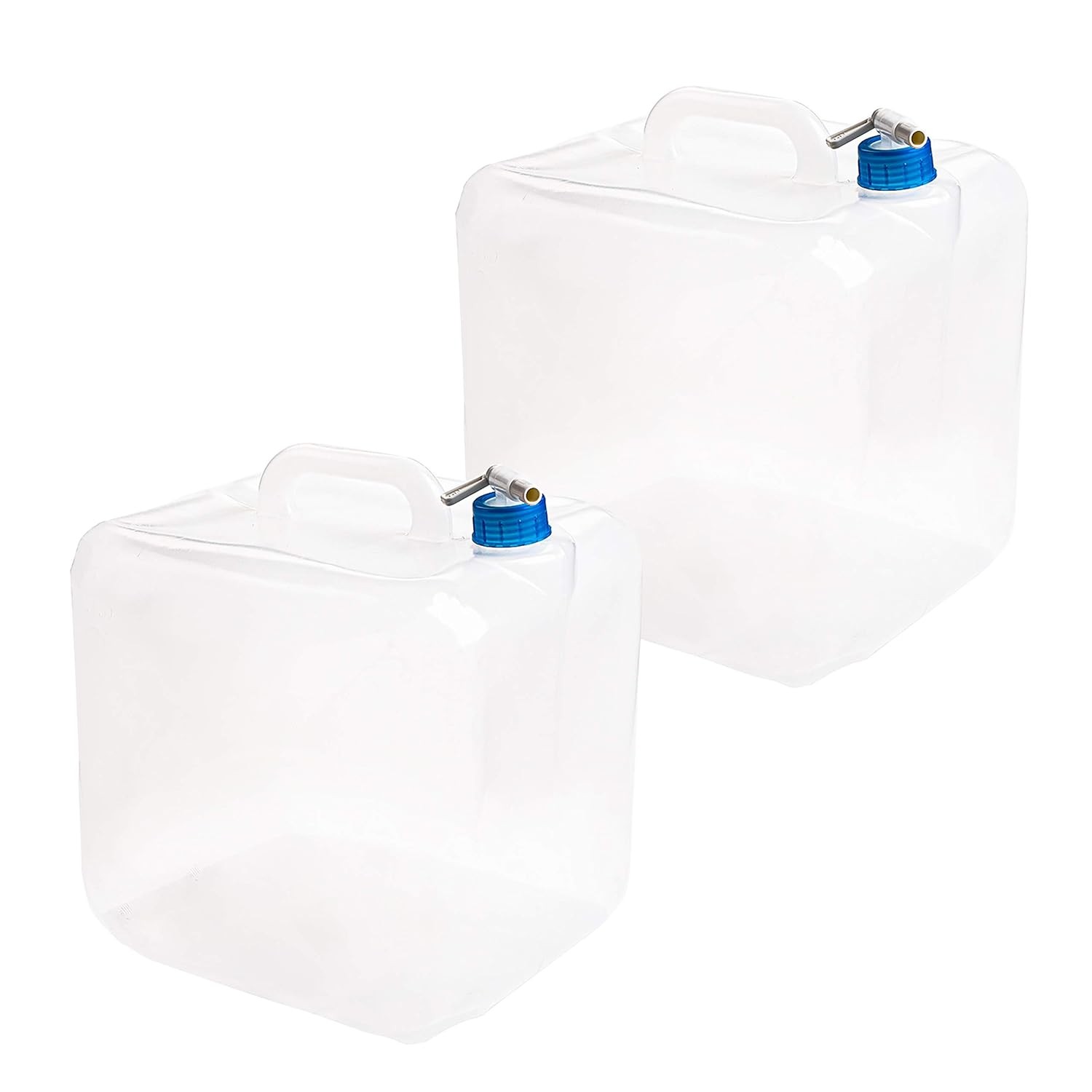 Collapsible Food Grade Water Storage Containers 5.3 Gallon with Spigot