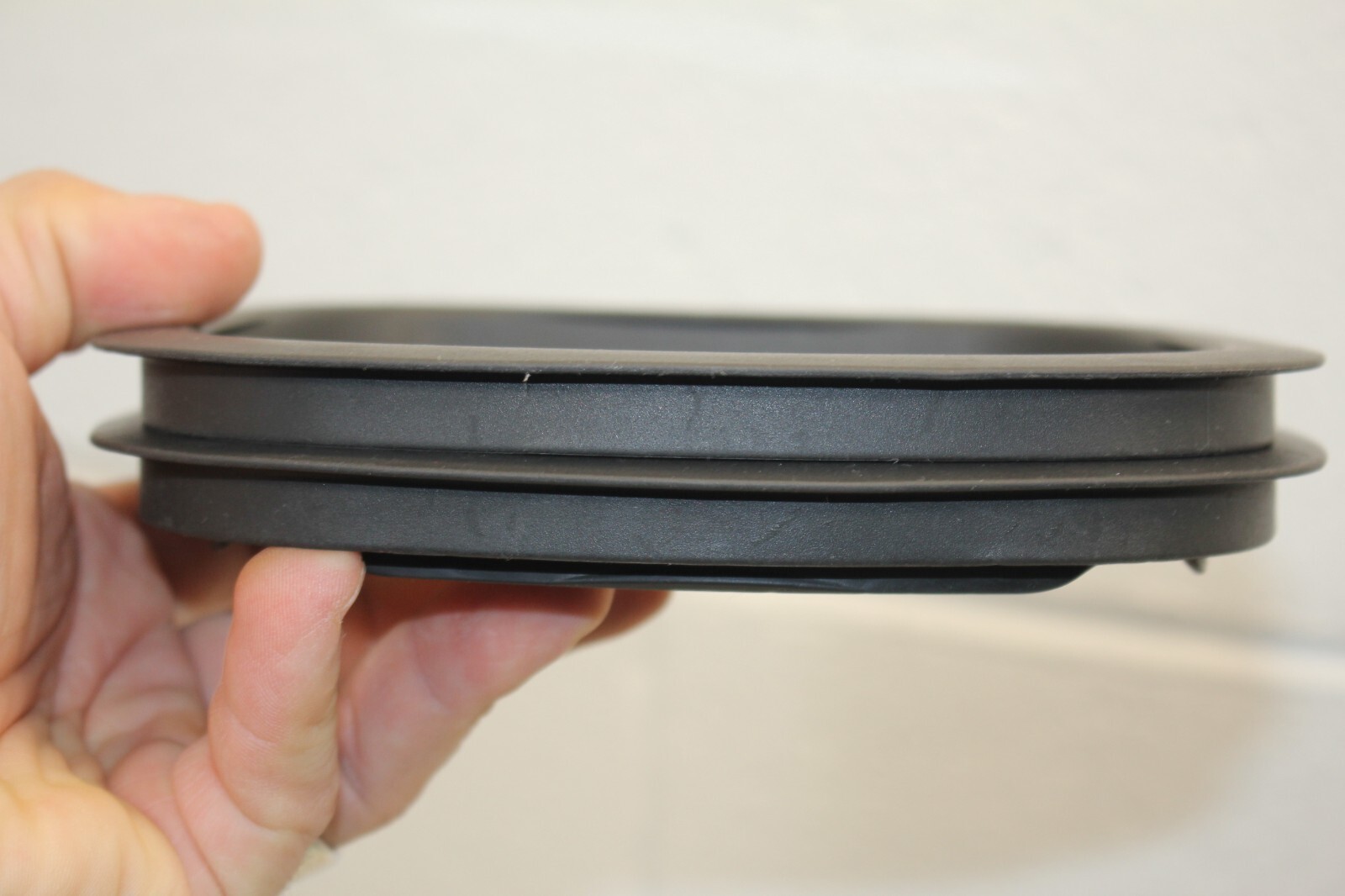 Rubbermaid Storage Container Replacement Lid ONLY 10M3M4 Black w/ Window 7″