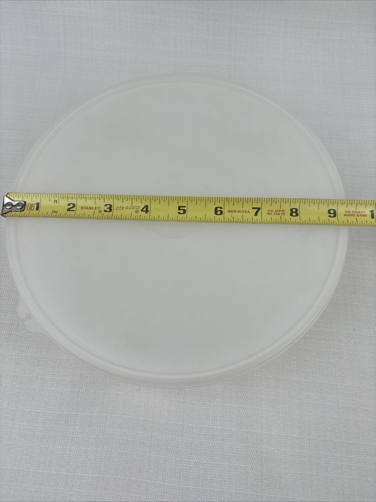TUPPERWARE 1 qt Refrigerator PLAN-AHEAD Sheer Bowl #2346A-3 with Seal Lid Read
