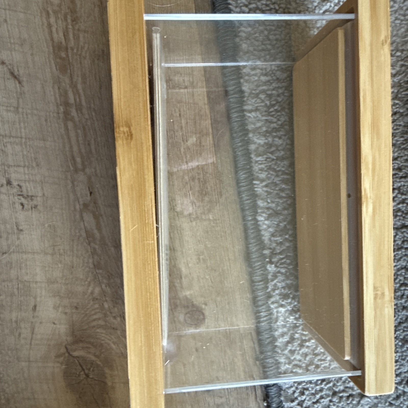 Bamboo Food Dispenser | Kitchen Organizers and Storage | Airtight Pantry Organiz