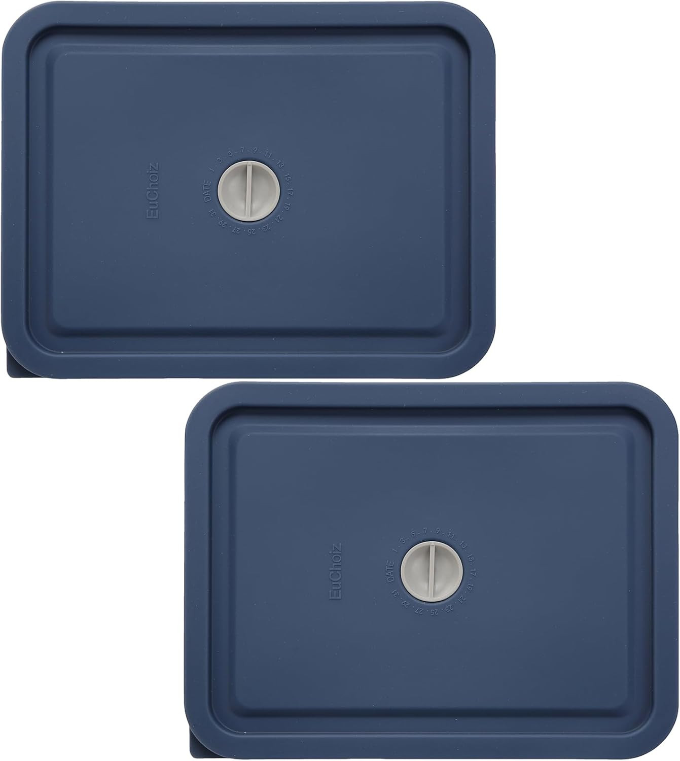 Replacement Lids for Pyrex 7211-PC 6 Cup Rectangle, Silicone Storage Cover Lid f