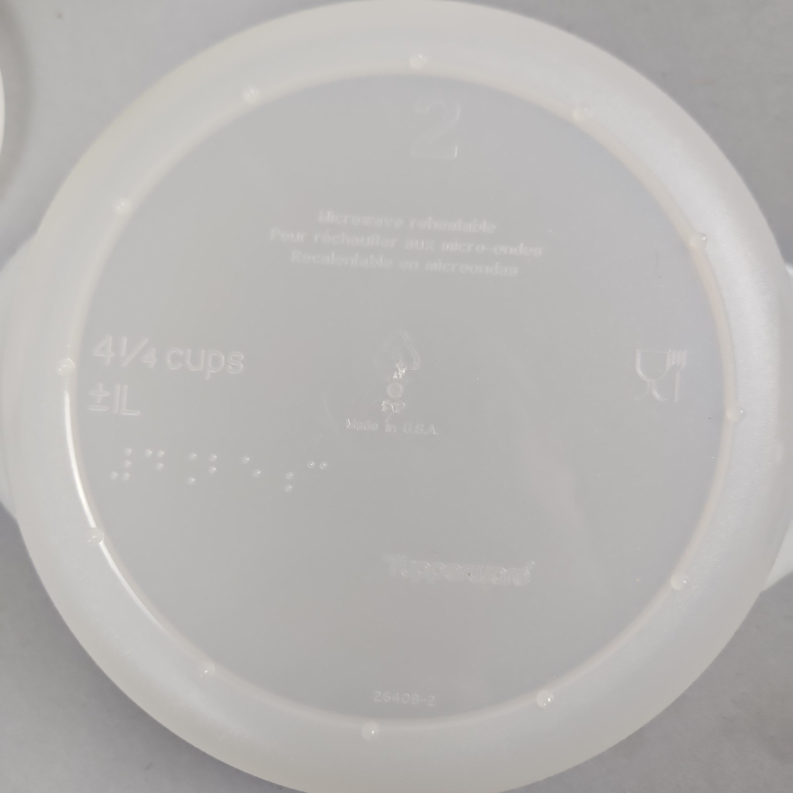 Tupperware Crystalwave Microwave Set Bowls 4.25/6.25/8.5 Cup Colander/Steamer