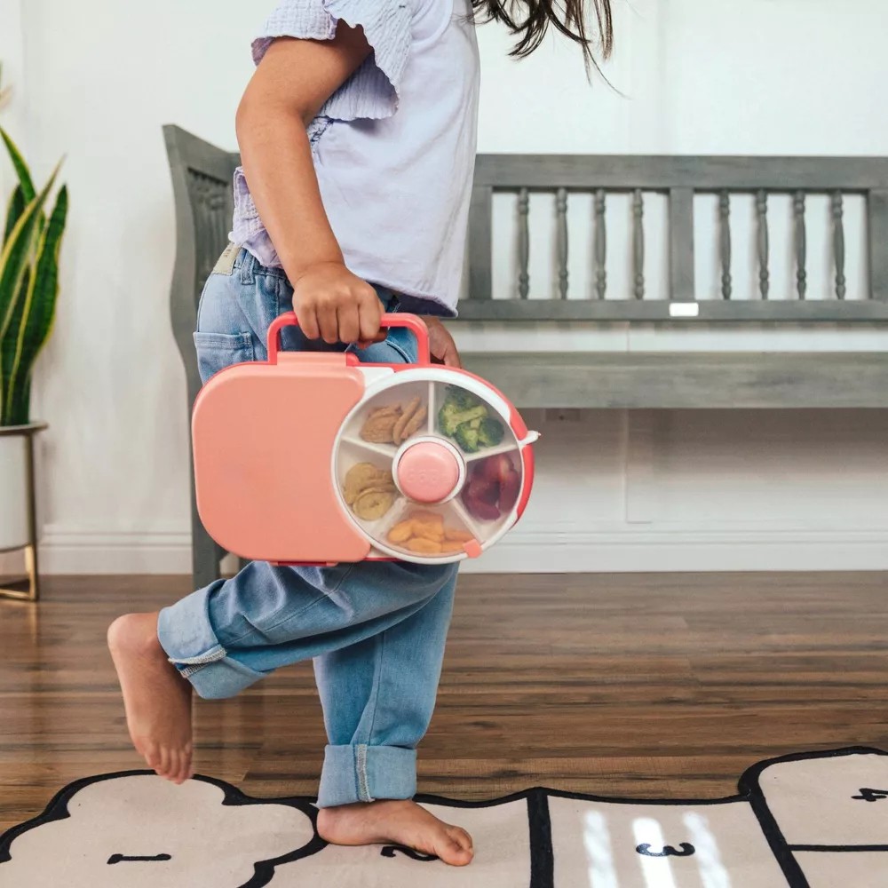 GoBe 2-in-1 Lunchbox With Original Snack Spinner | Pink 8603P