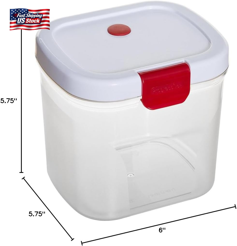Prepsolutions Brown Sugar Keeper with Airtight Seal and Terra Cotta Disc for Moi