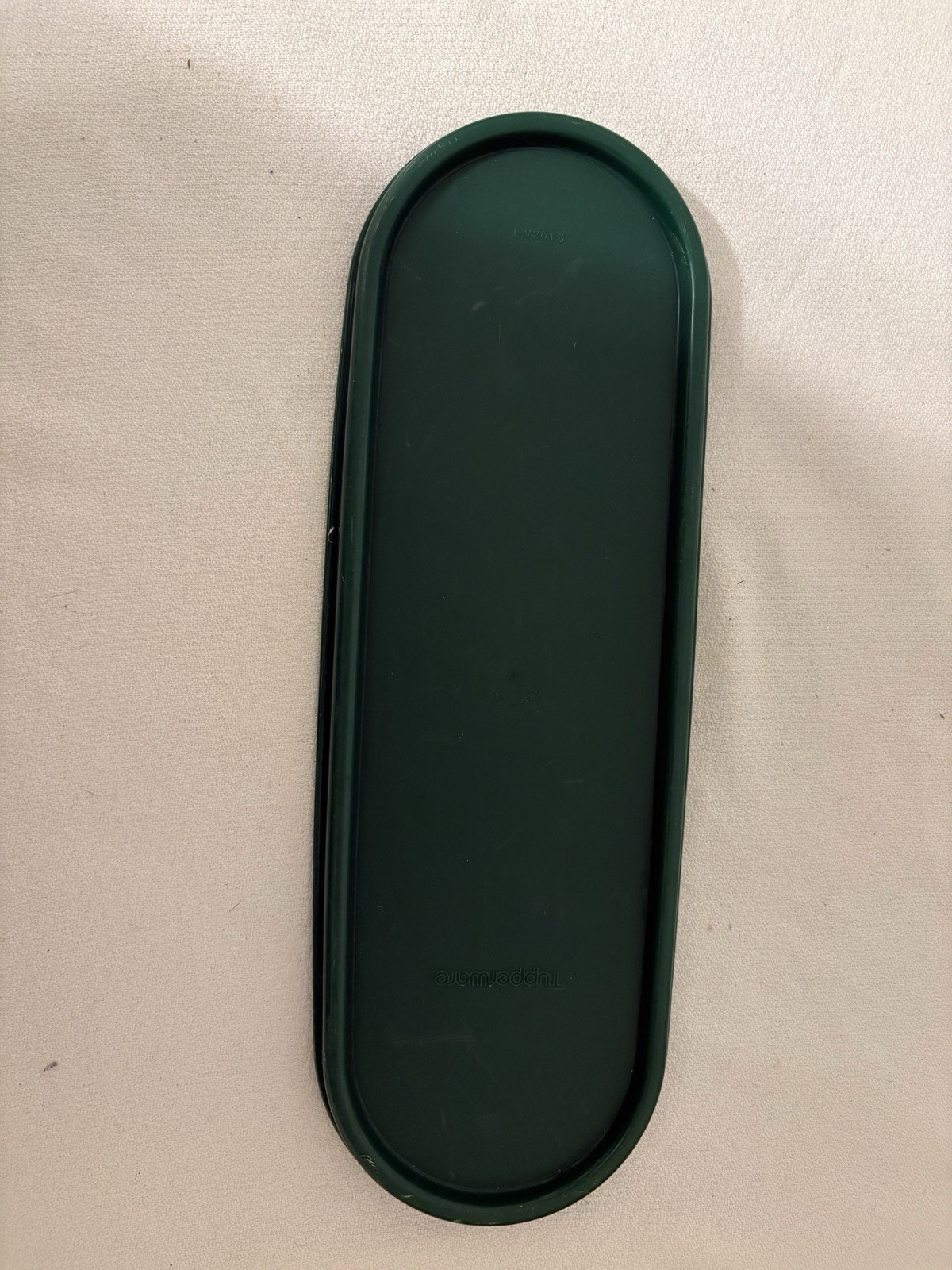 TUPPERWARE Modular Mates Lid 11″ Oval SEAL COVER Green #2402A Replacement Part