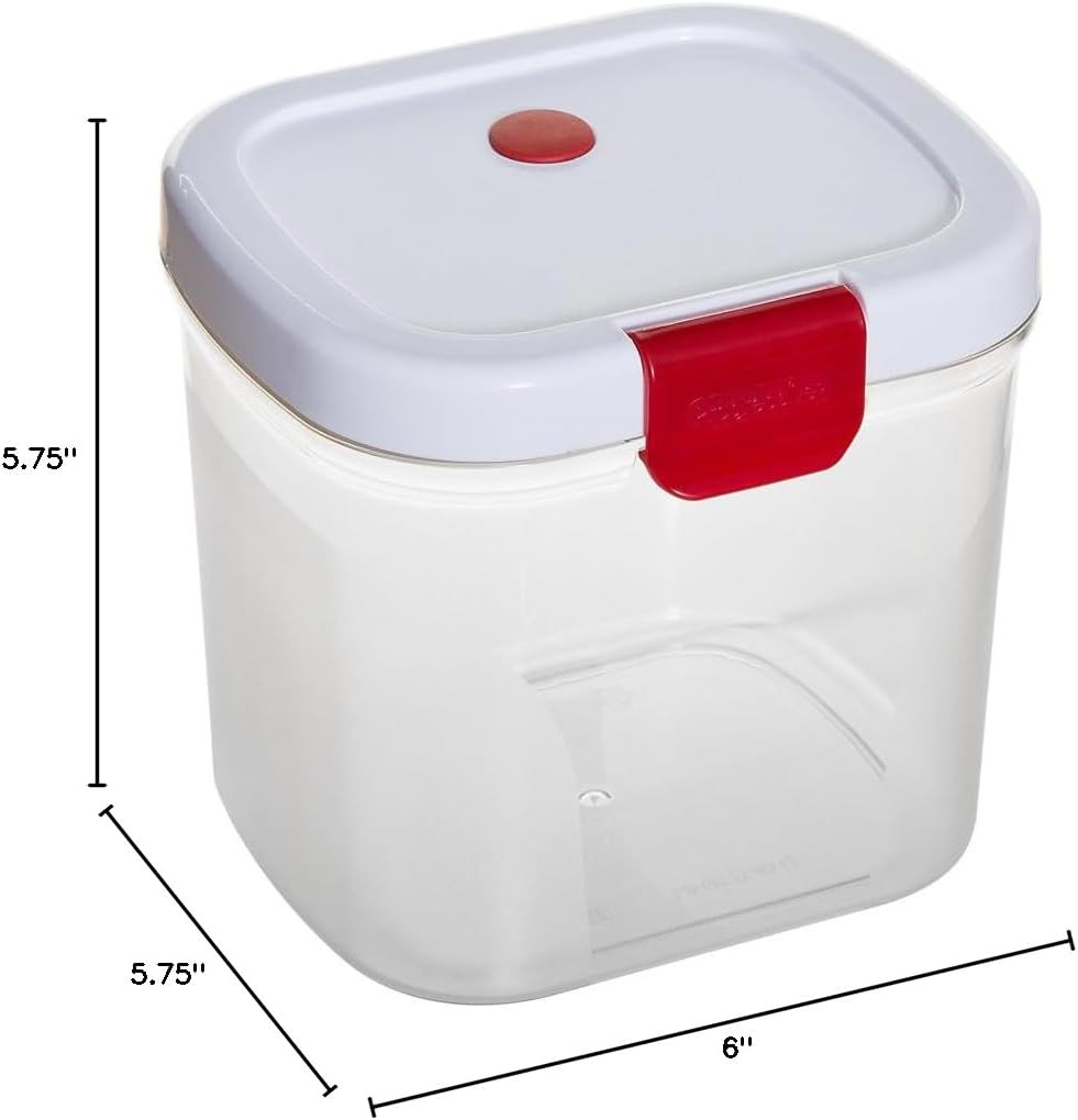 Prepsolutions Brown Sugar Keeper with Airtight Seal and Terra Cotta Disc for Moi