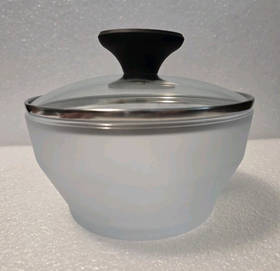 Anyday 8-Cup Microwave Cookware & Glass Container, Frosted Blue